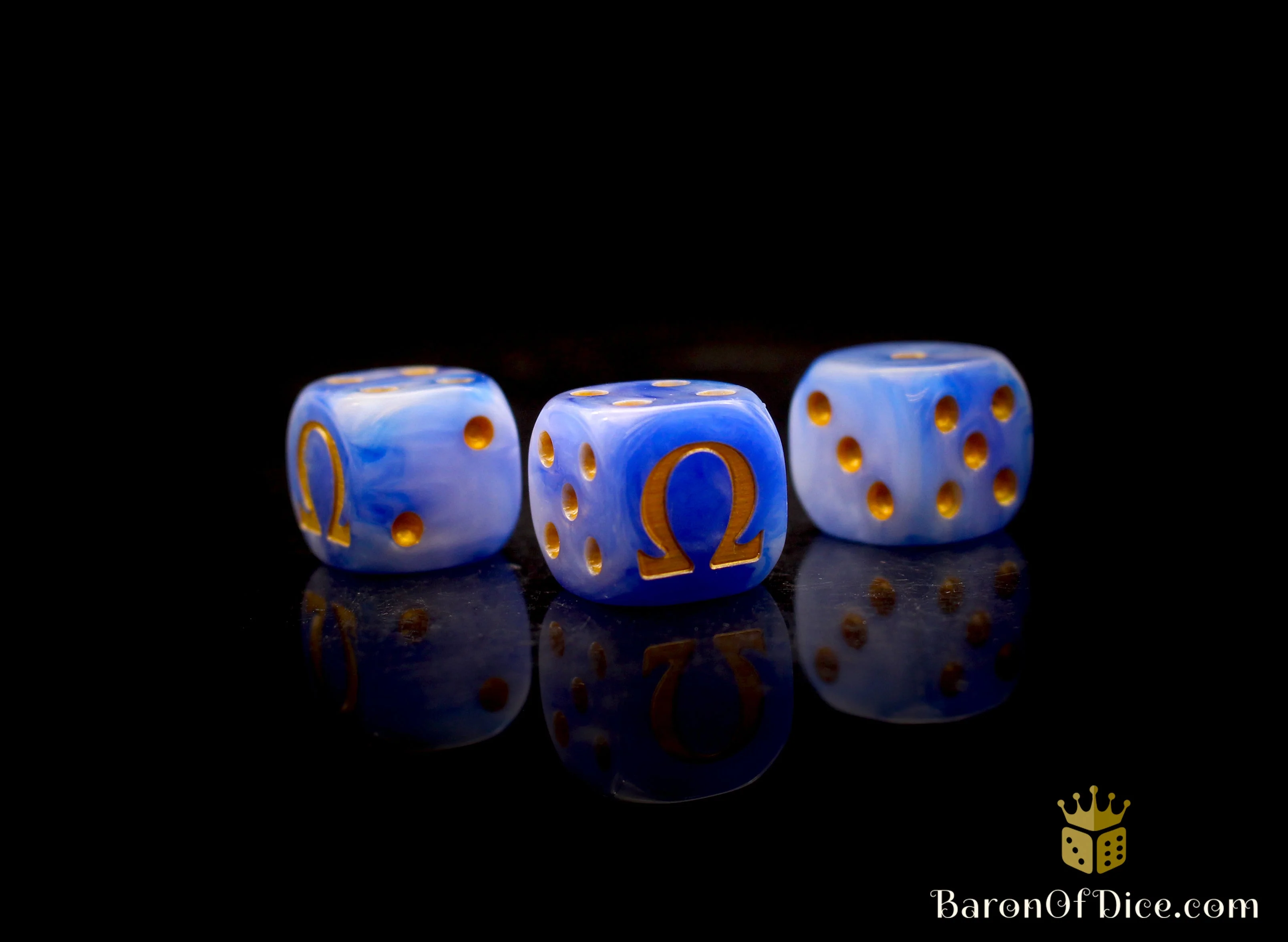 Omega, Gold, Dice - Image 3