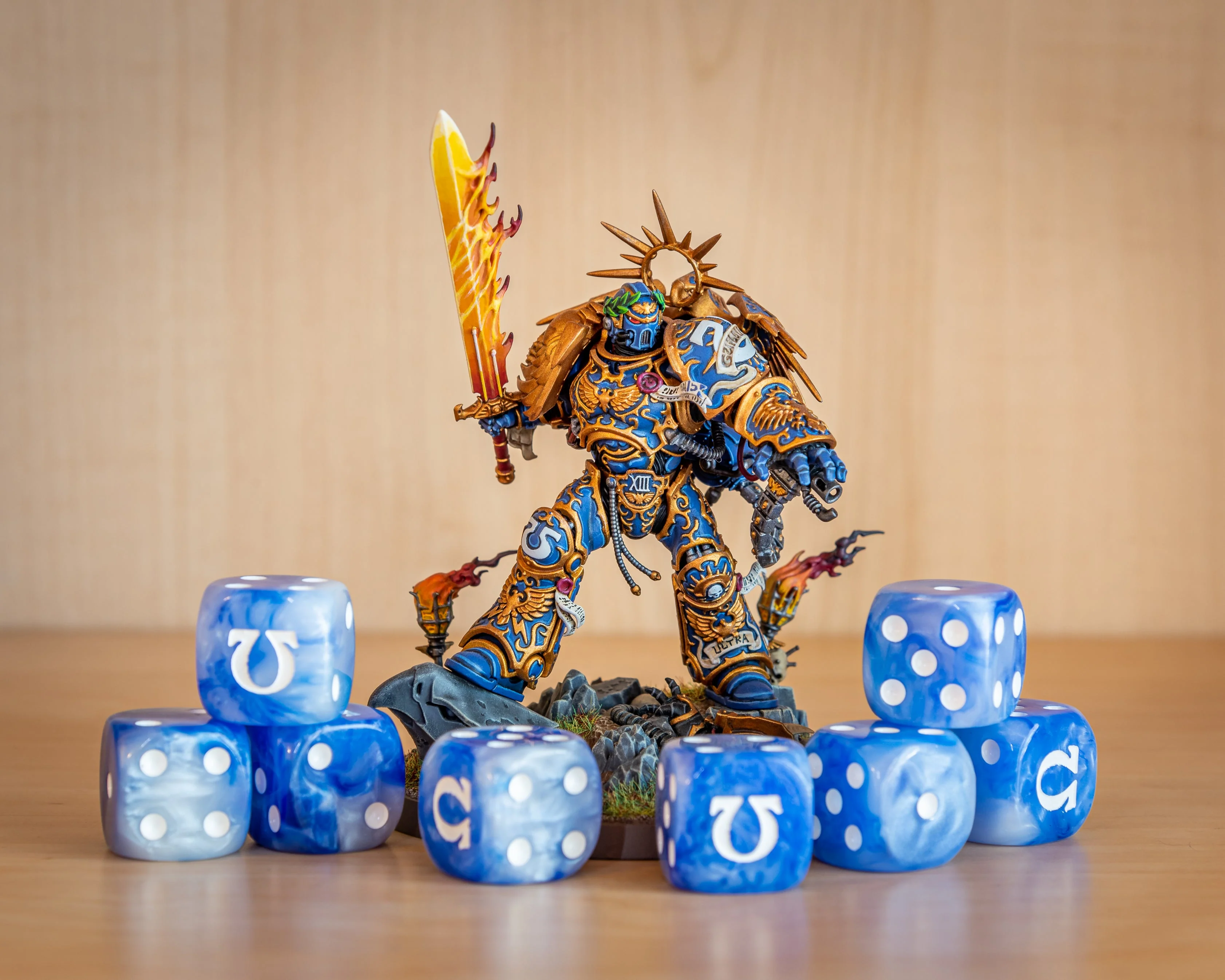 Omega, White, Dice - Image 3