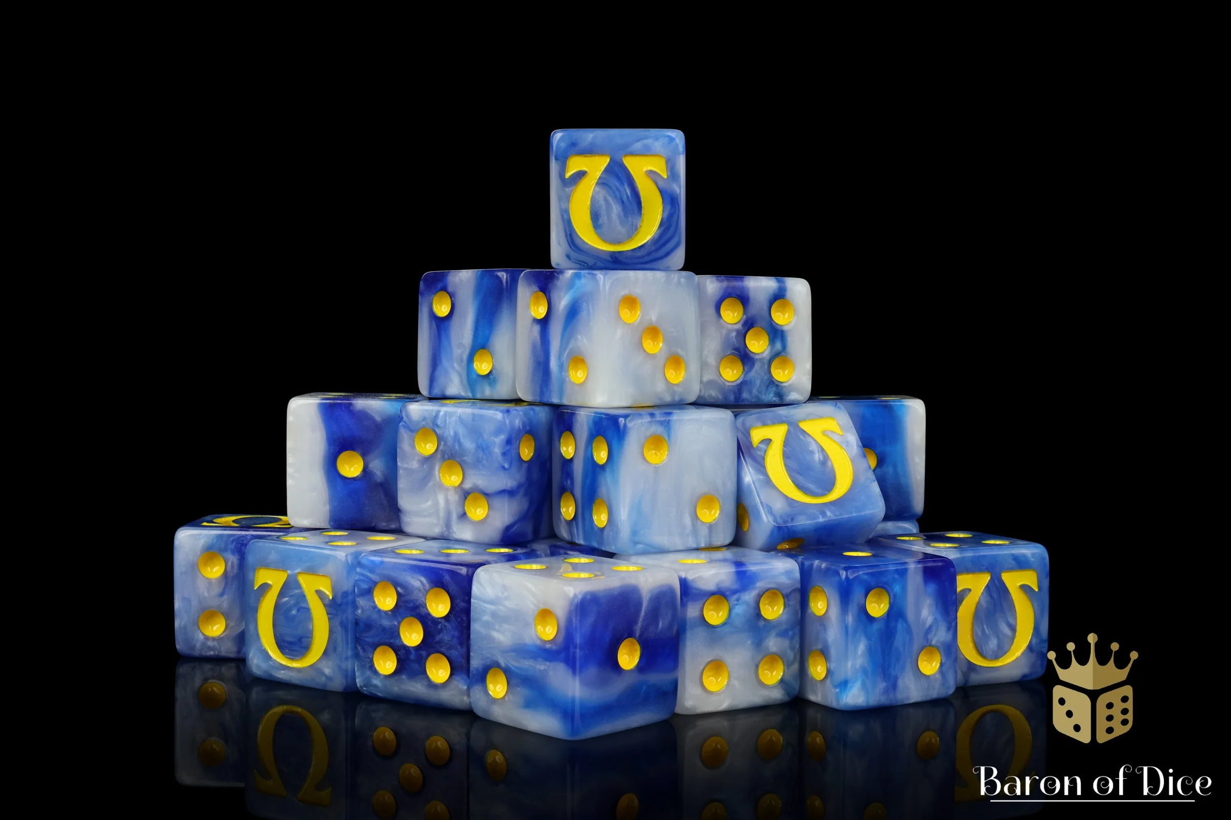 Omega, Yellow, Dice - Image 2