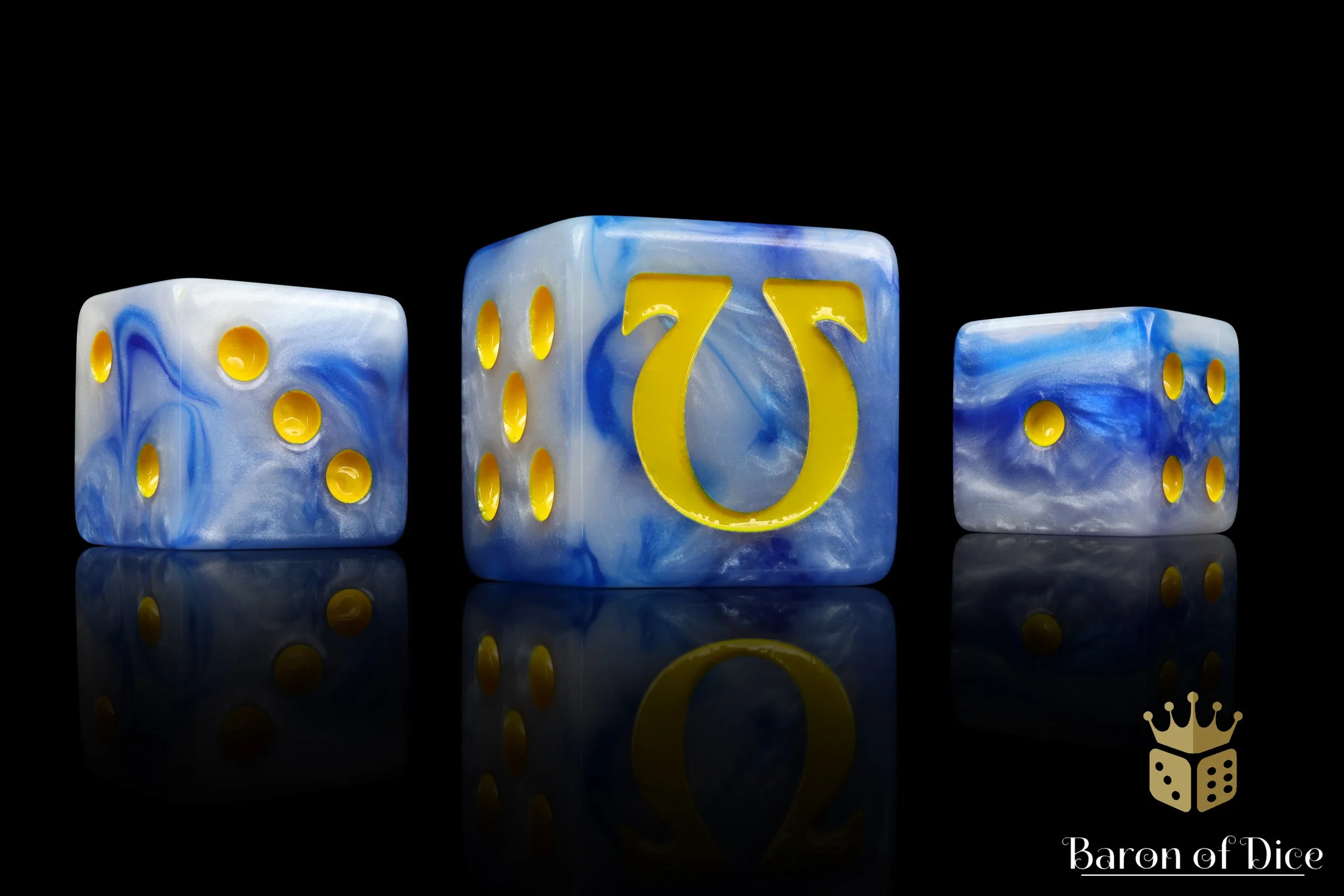 Omega, Yellow, Dice - Image 4