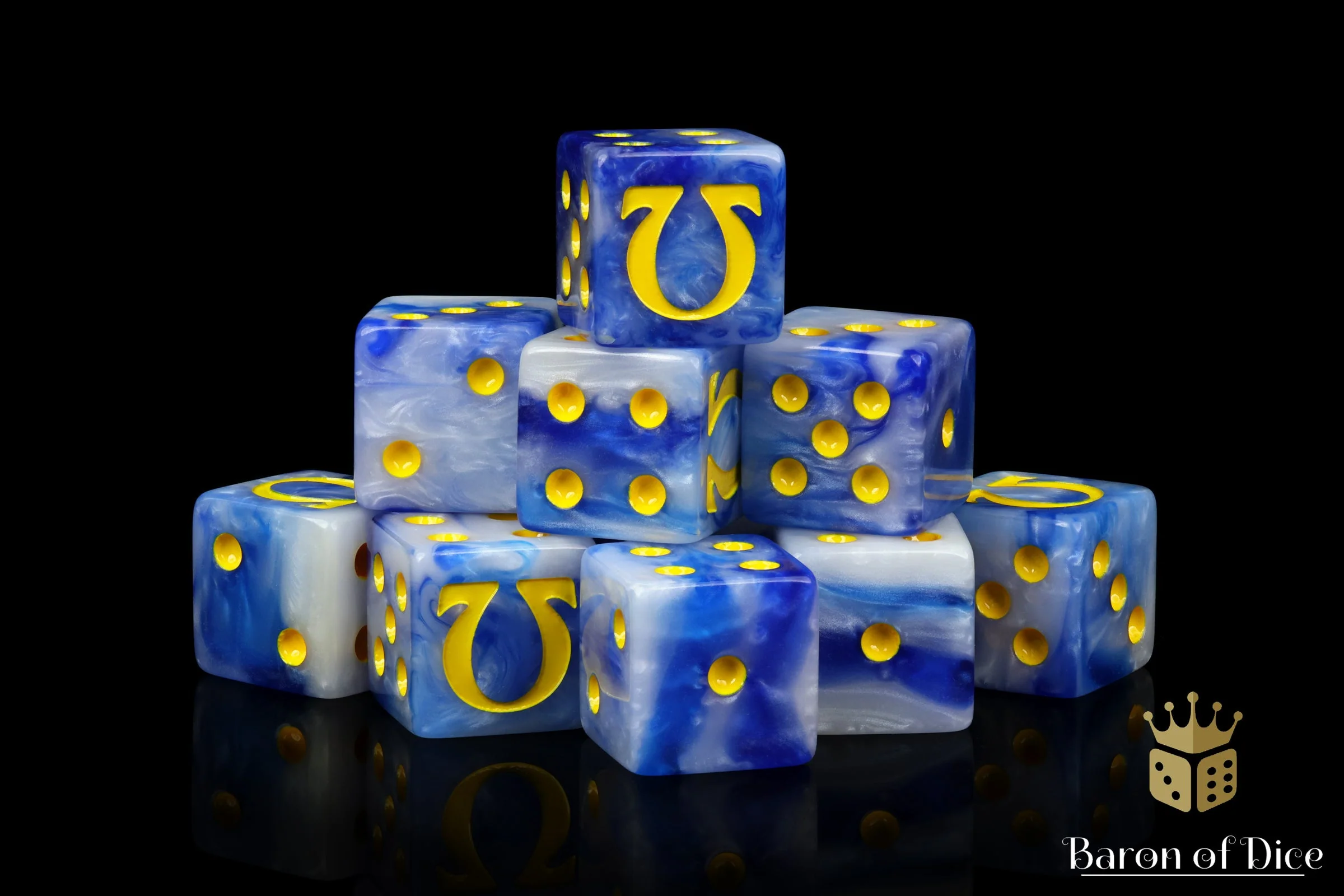 Omega, Yellow, Dice - Image 6