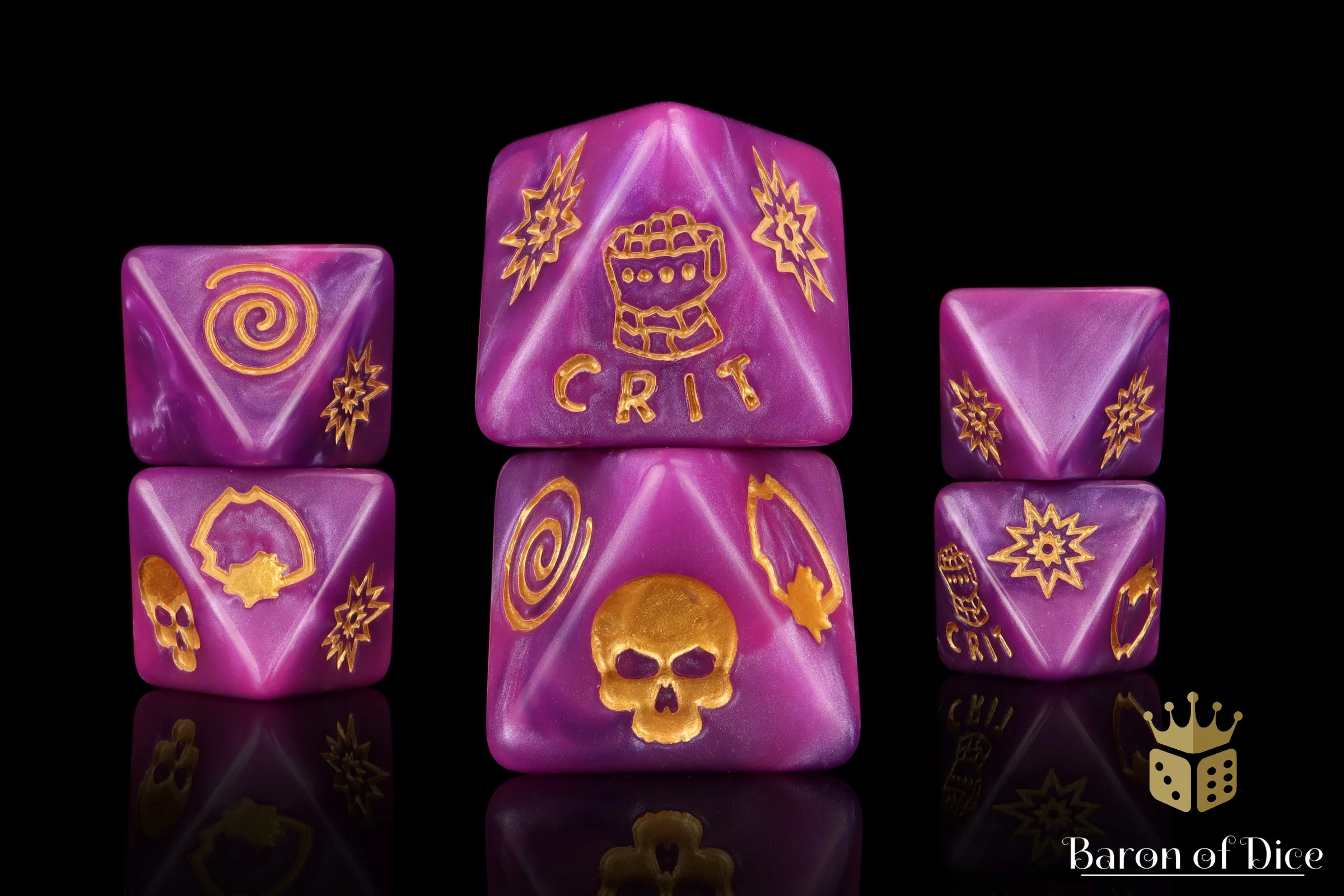 Power Fist D8 Dice Set - Image 2