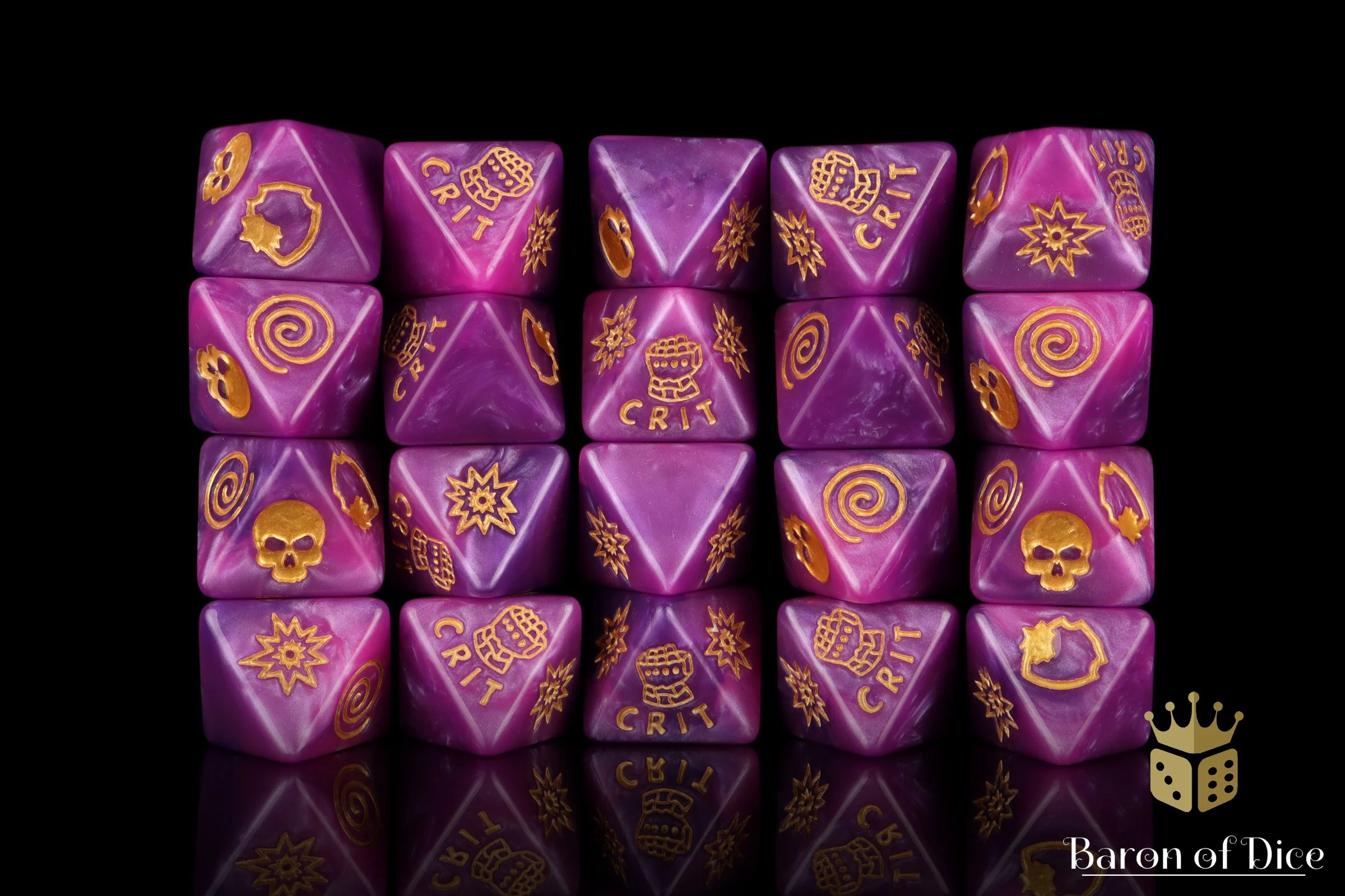 Power Fist D8 Dice Set - Image 3