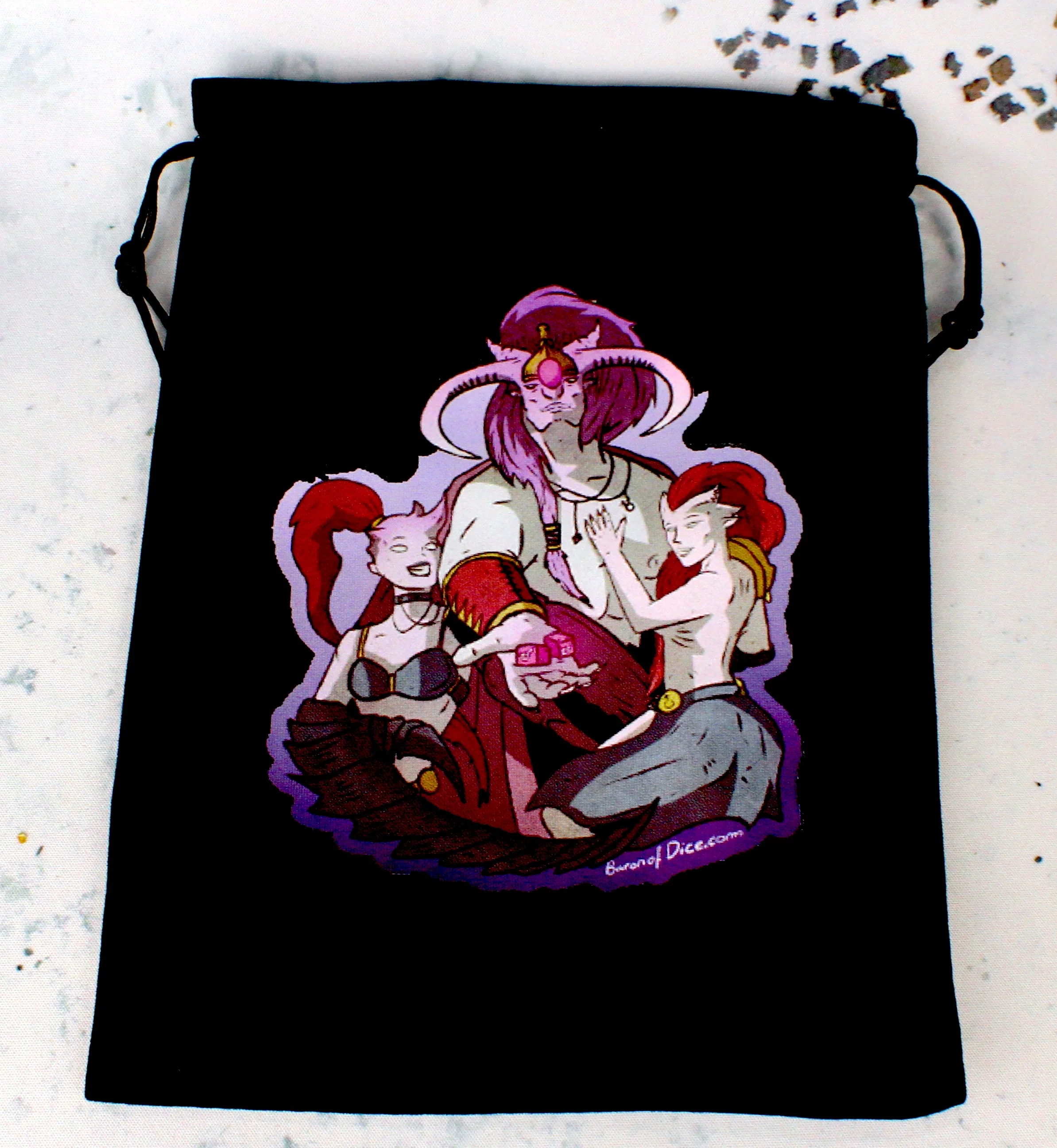 Premium Black Dice Bags - Image 11