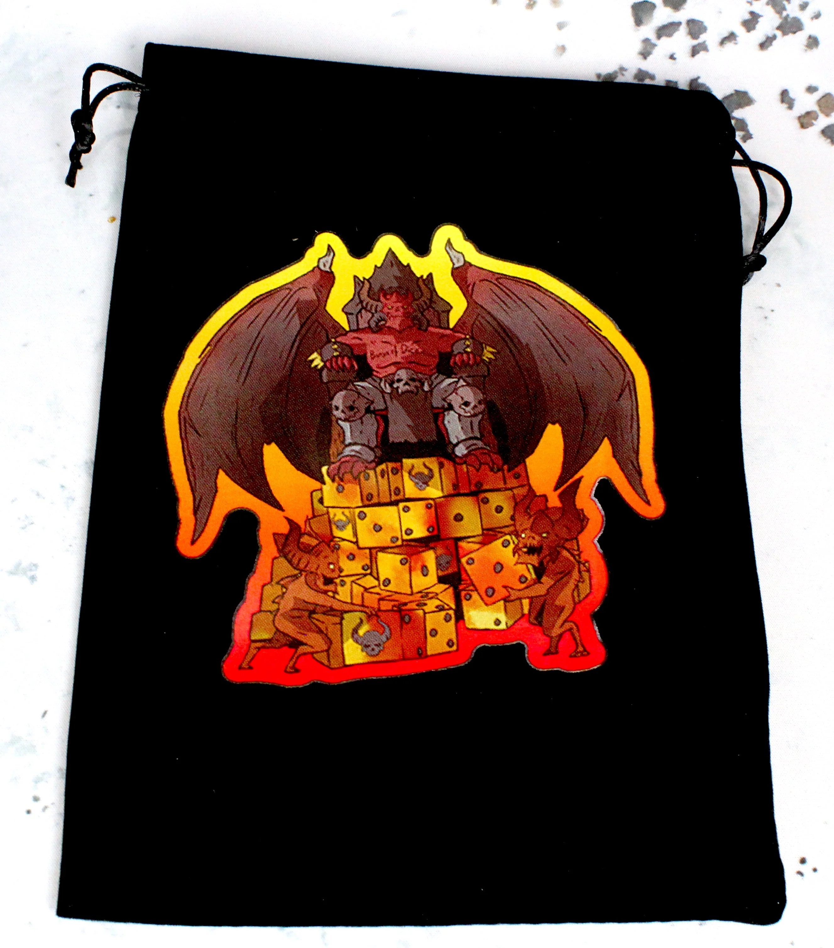 Premium Black Dice Bags - Image 12