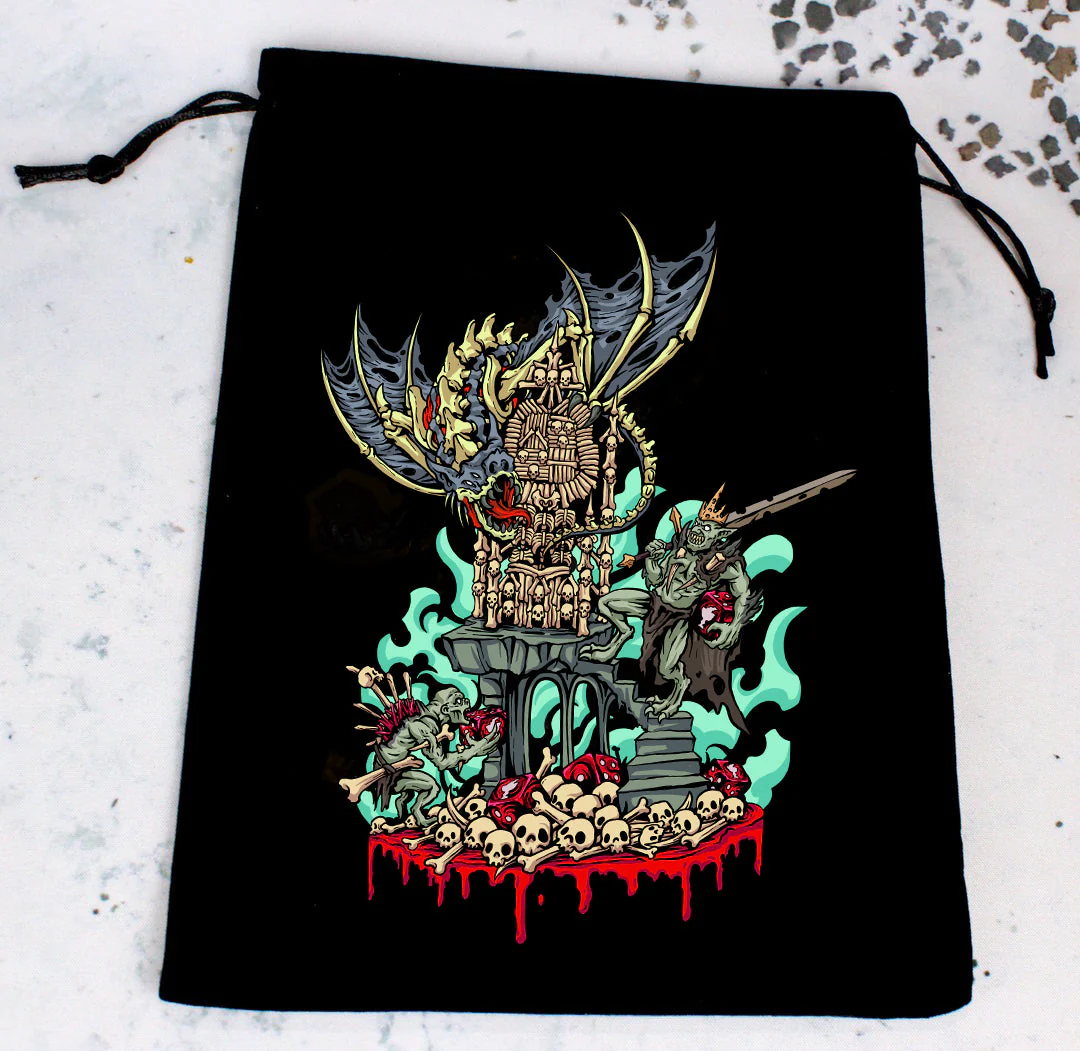 Premium Black Dice Bags - Image 18