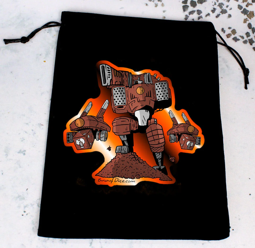 Premium Black Dice Bags - Image 2