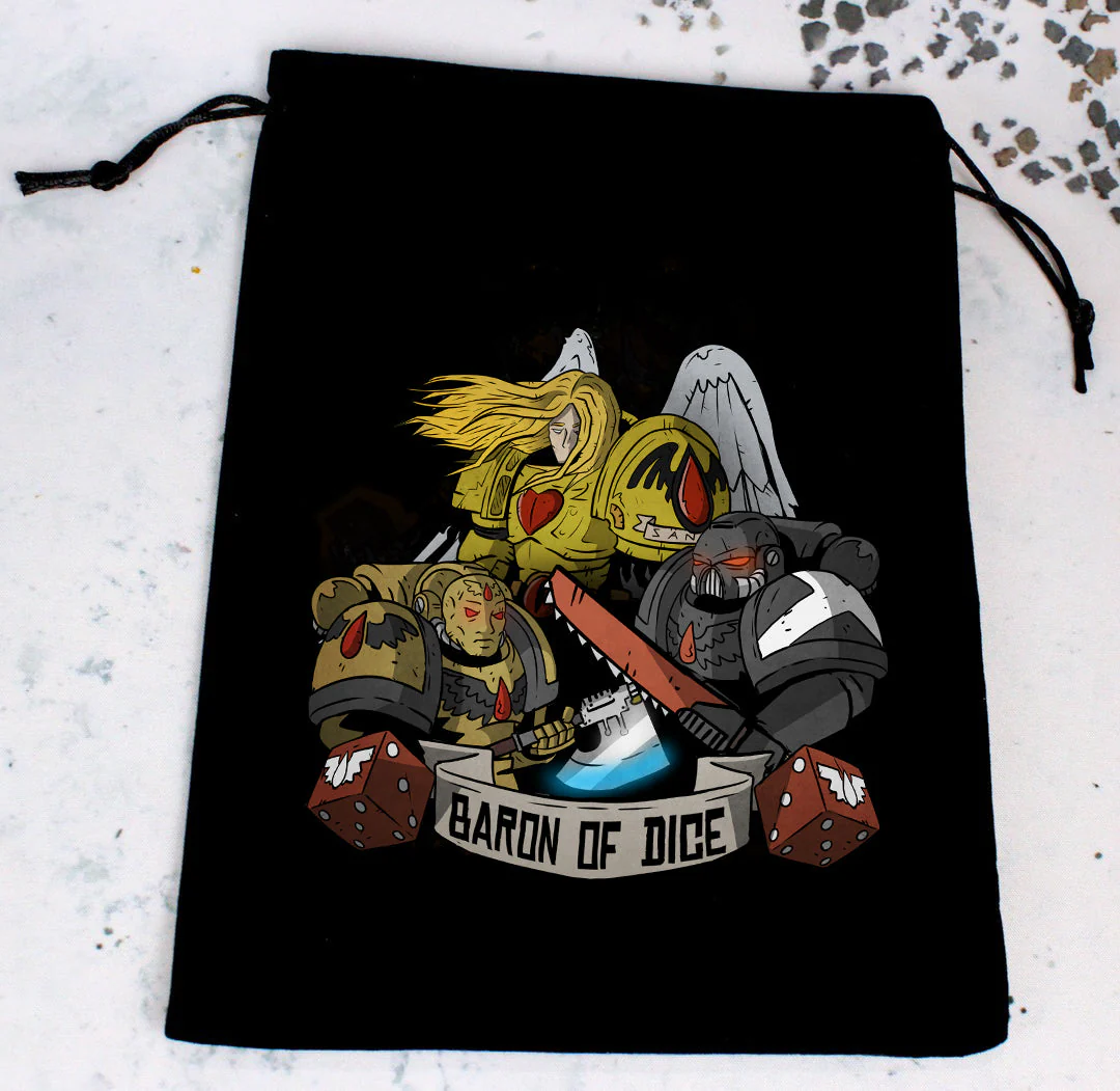 Premium Black Dice Bags - Image 22