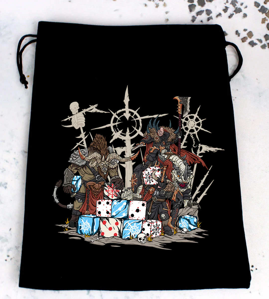 Premium Black Dice Bags - Image 25