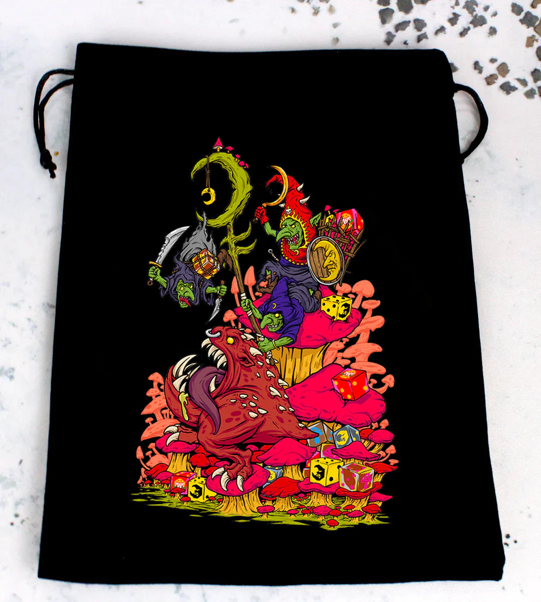 Premium Black Dice Bags - Image 27
