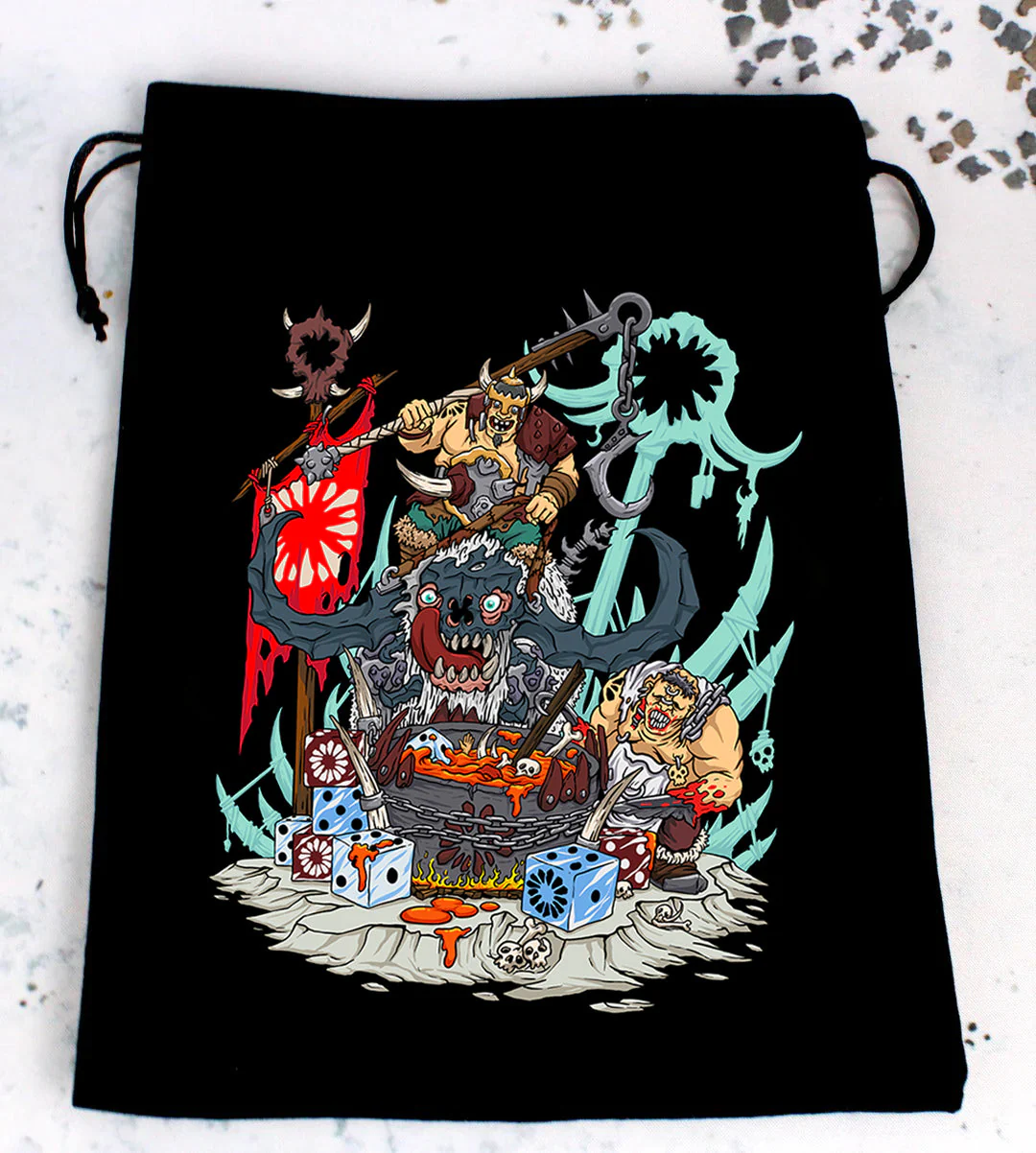 Premium Black Dice Bags - Image 29