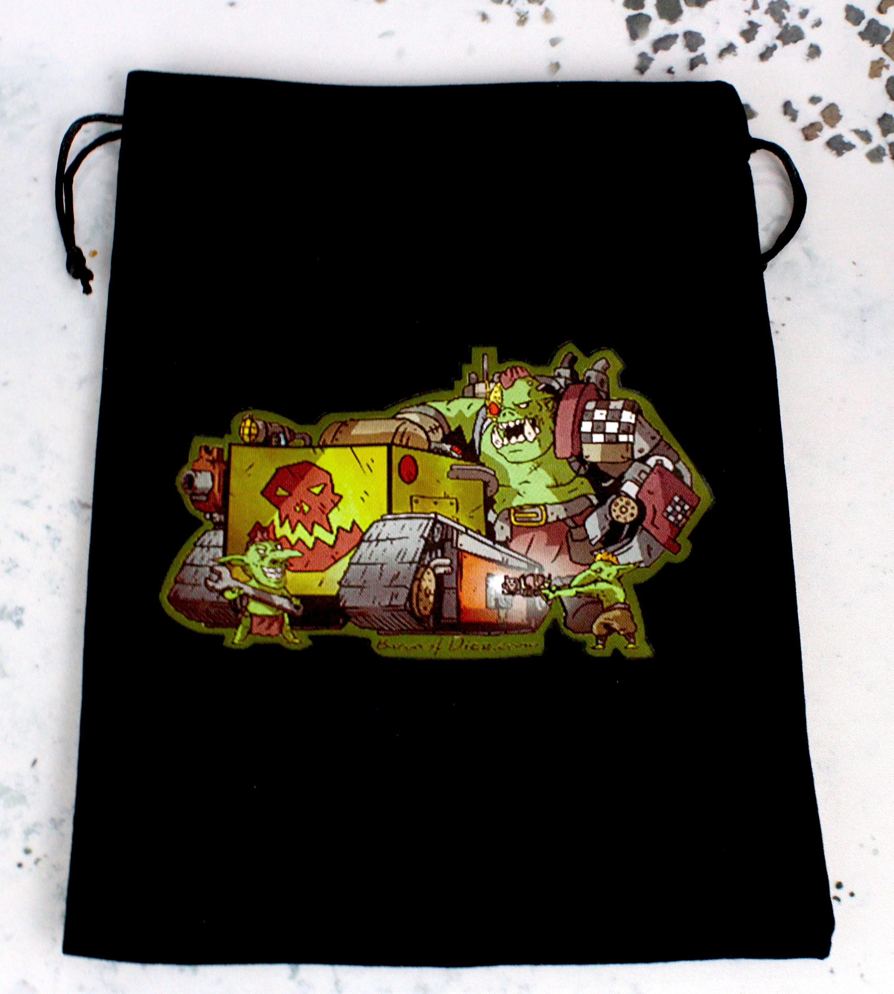 Premium Black Dice Bags - Image 3