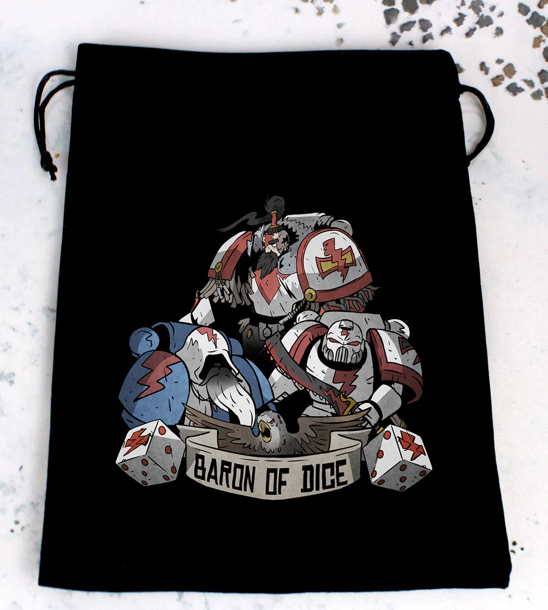 Premium Black Dice Bags - Image 32