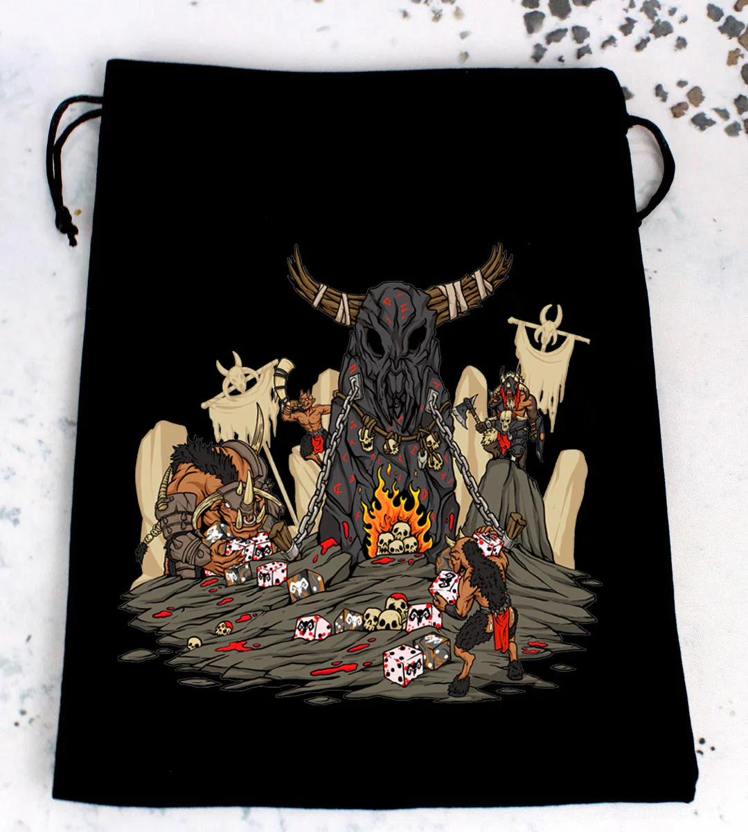 Premium Black Dice Bags - Image 34