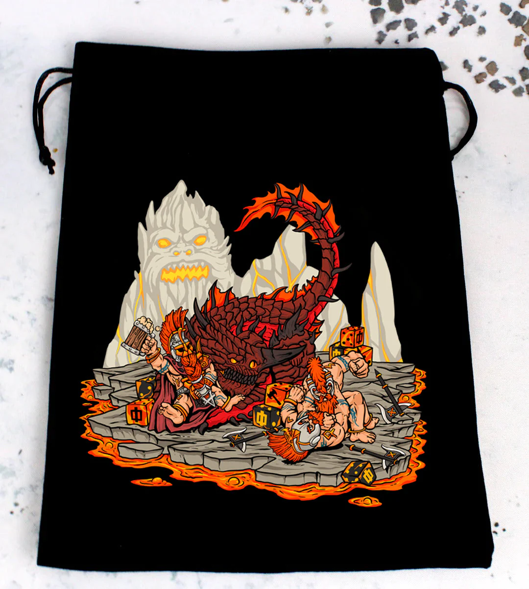 Premium Black Dice Bags - Image 36