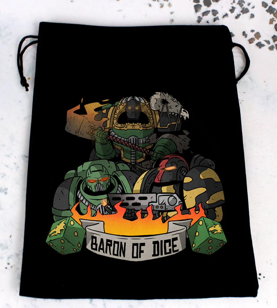 Premium Black Dice Bags - Image 37