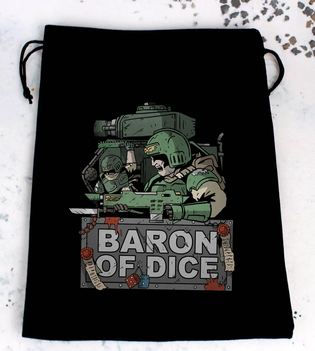Premium Black Dice Bags - Image 46