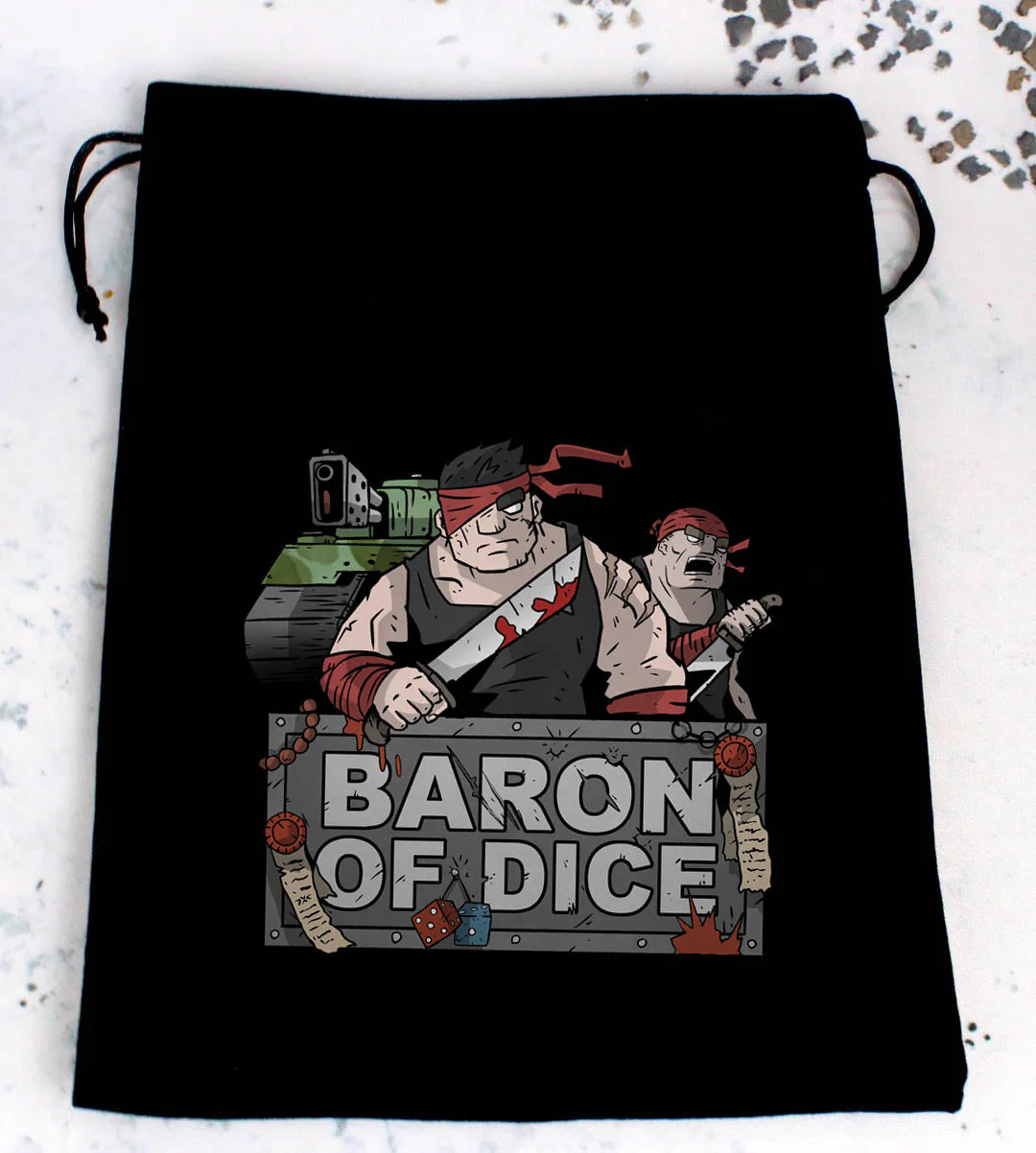 Premium Black Dice Bags - Image 47