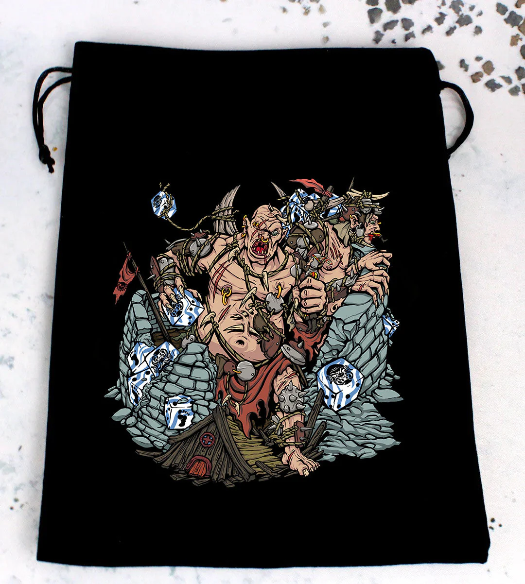 Premium Black Dice Bags - Image 52
