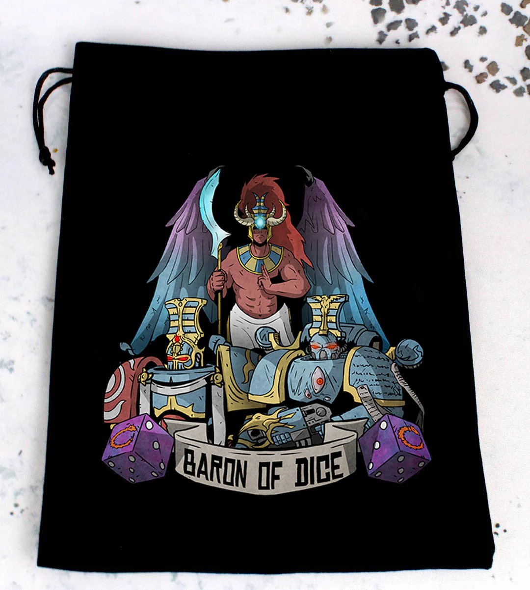 Premium Black Dice Bags - Image 55