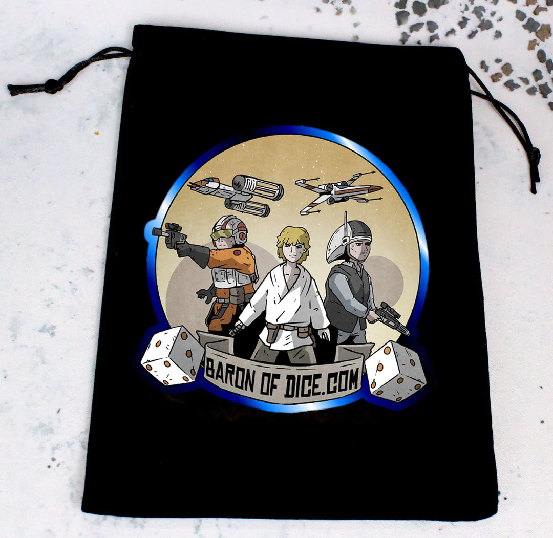 Premium Black Dice Bags - Image 3