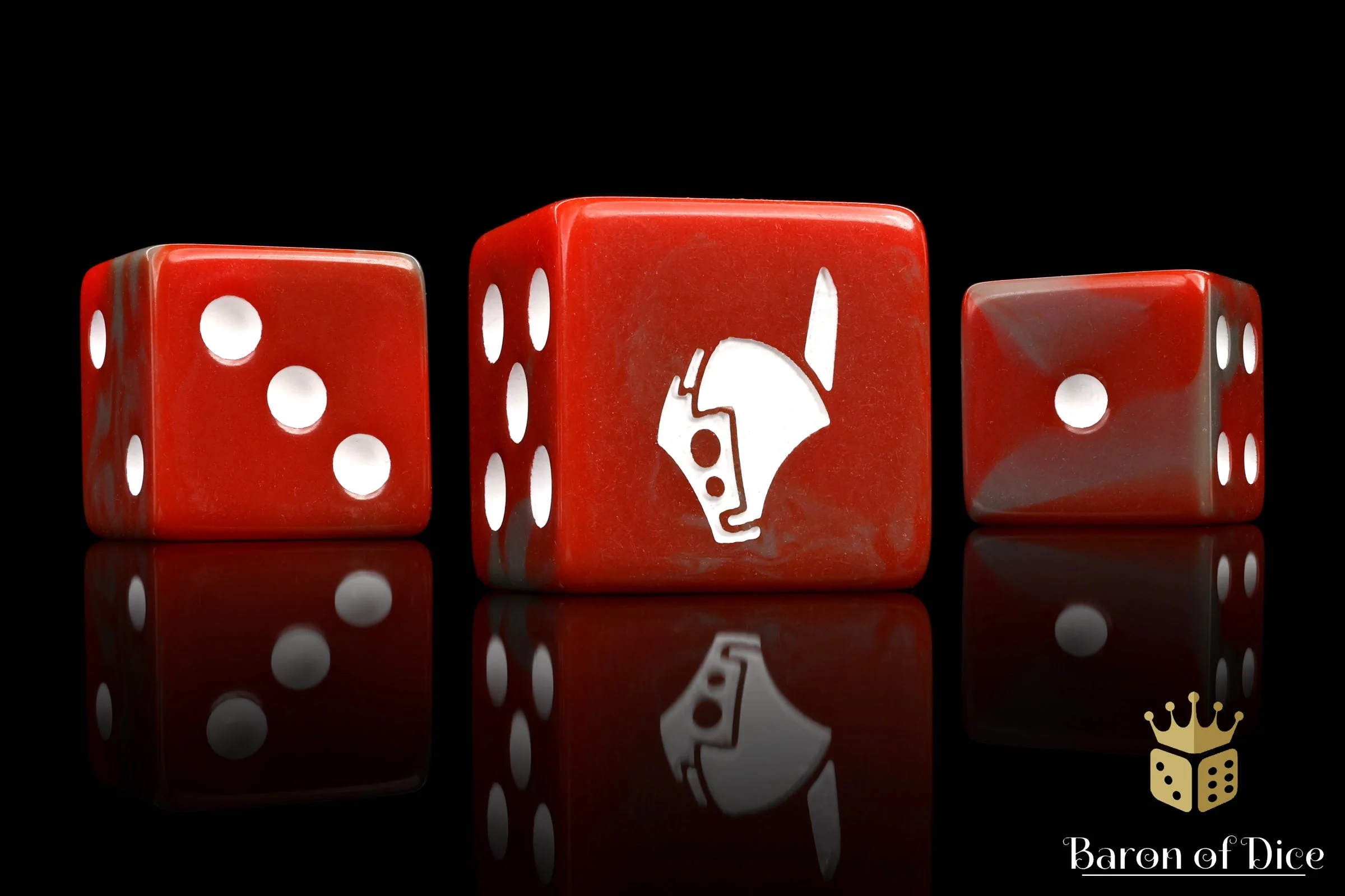 Robot Helm, Red 16Mm Dice - Image 4