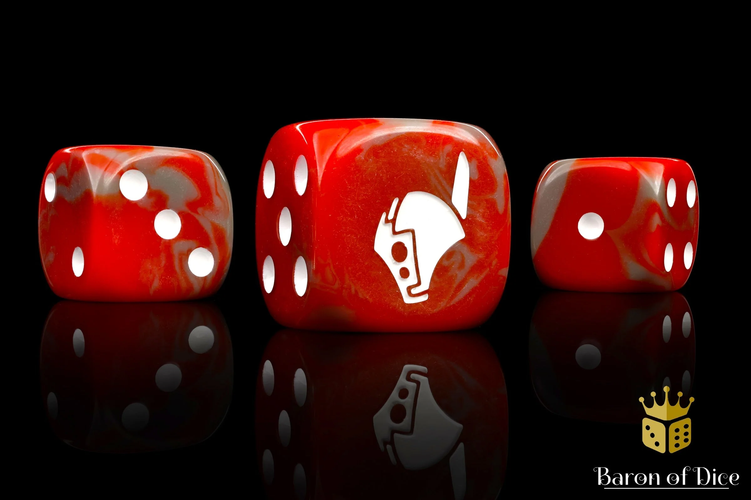 Robot Helm, Red 16Mm Dice - Image 5