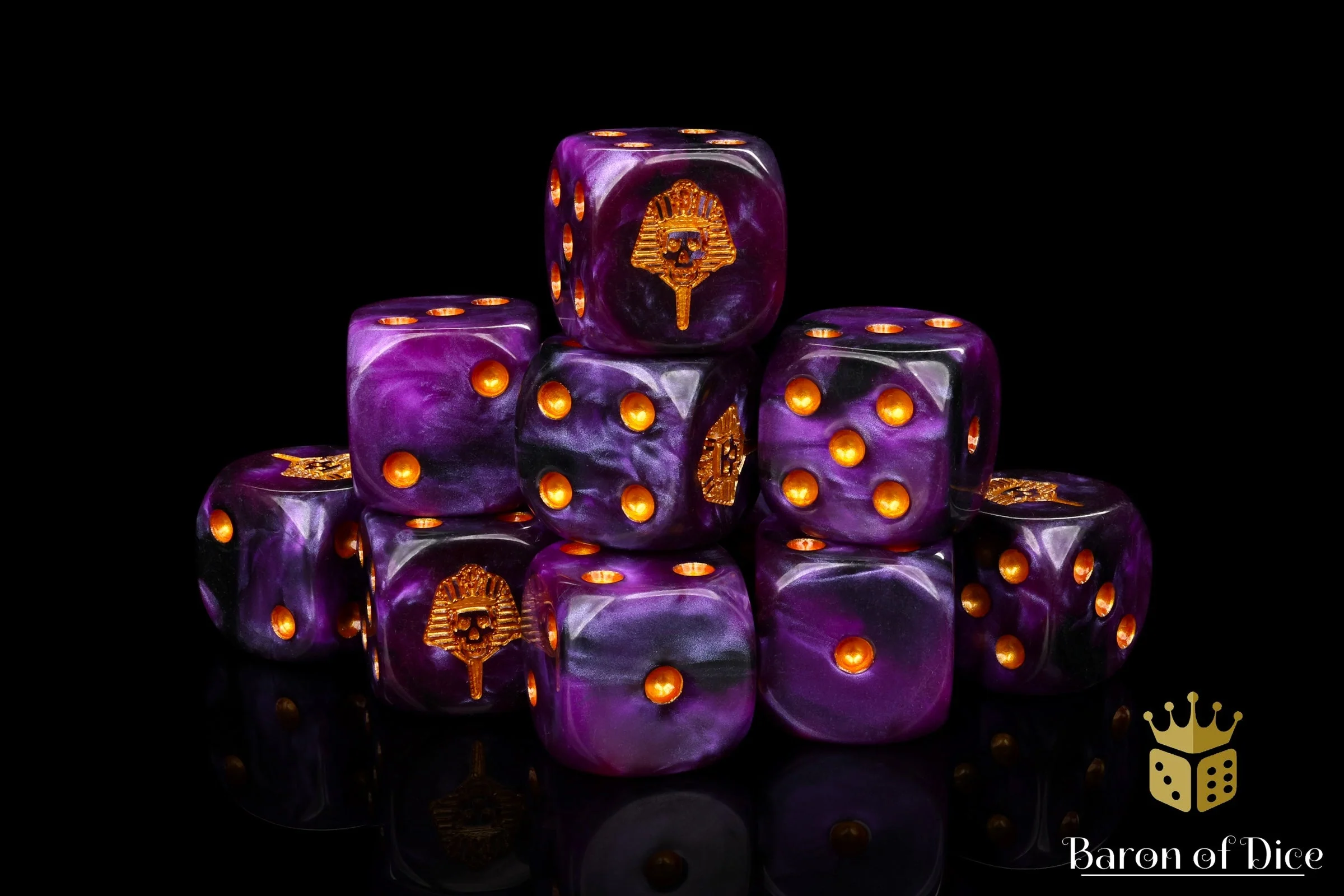 Royalty, Purple, Dice - Image 2