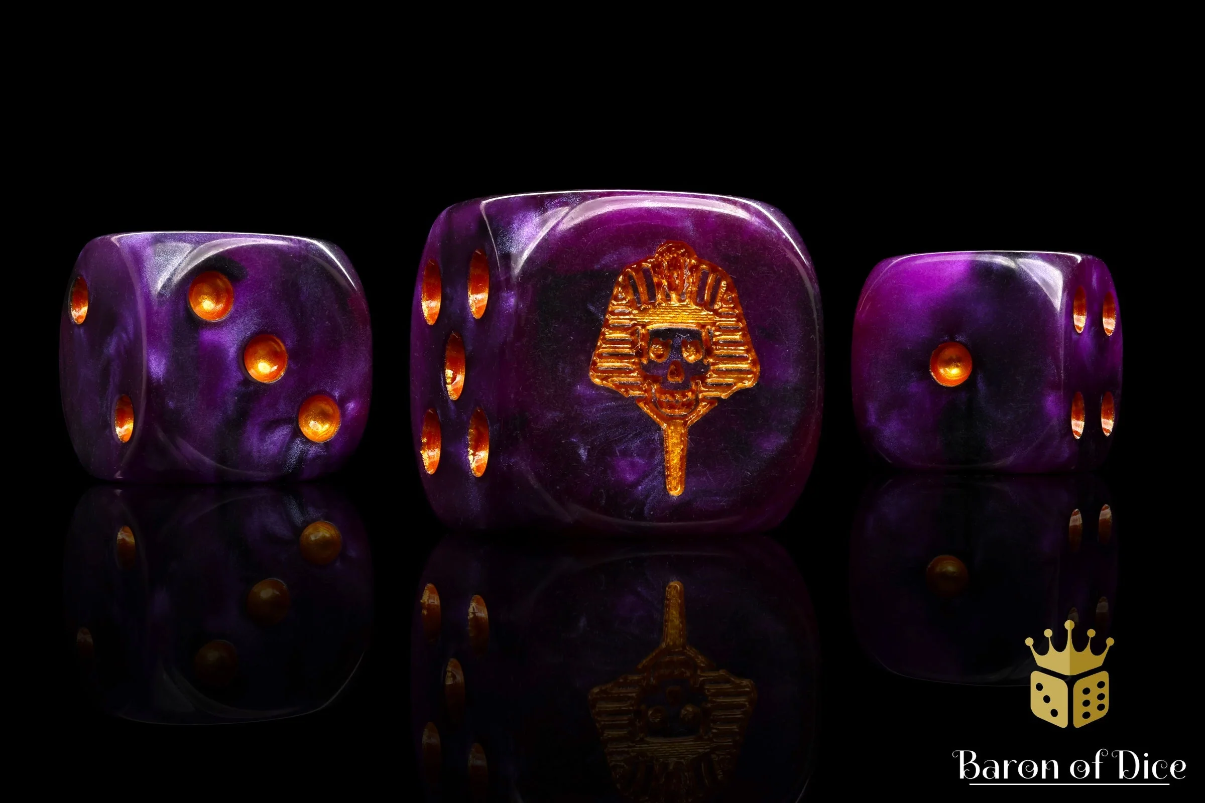 Royalty, Purple, Dice - Image 5
