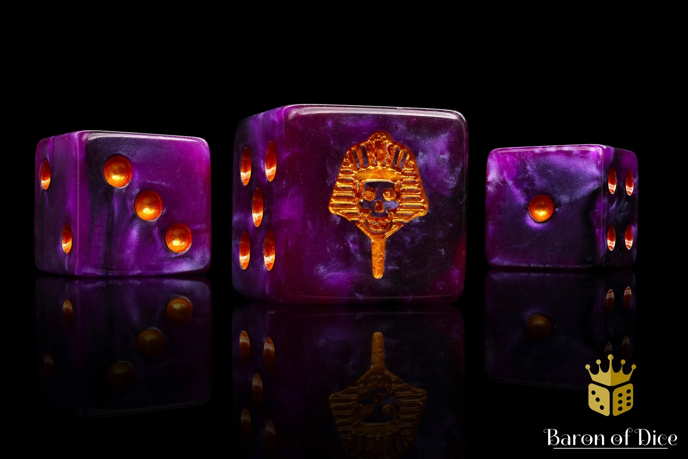 Royalty, Purple, Dice - Image 6