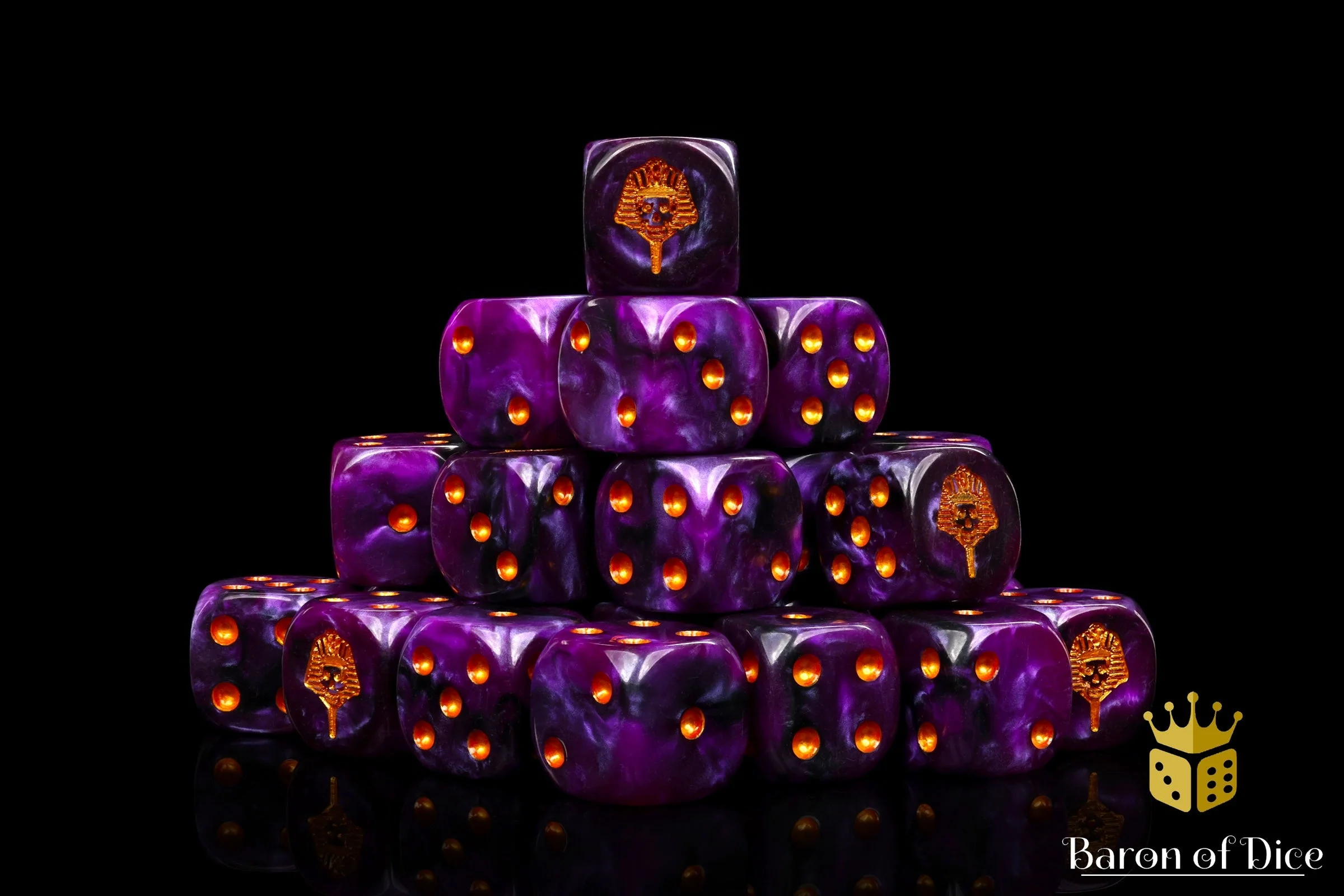 Royalty, Purple, Dice - Image 8
