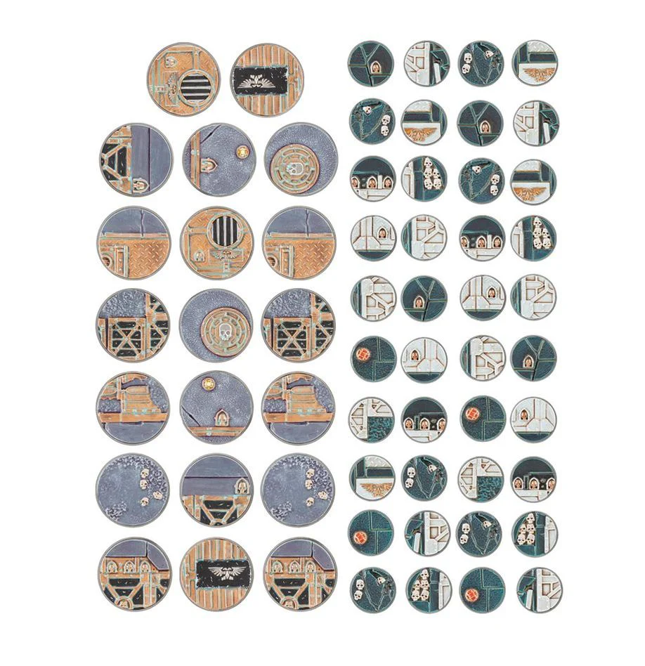 SECTOR IMPERIALIS 25 & 40MM ROUND BASES - Image 2
