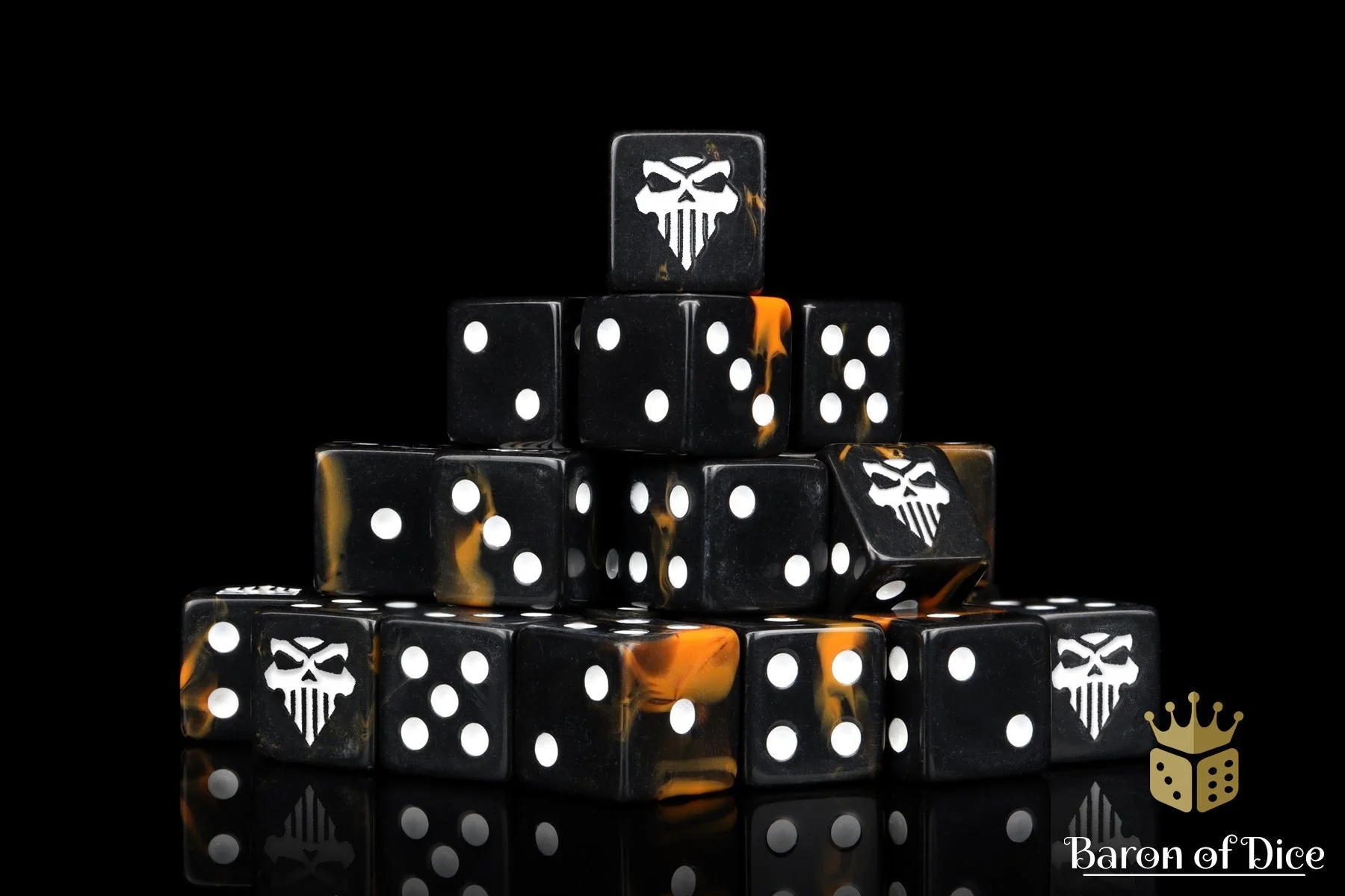 Seething Lava 16Mm Dice - Image 4
