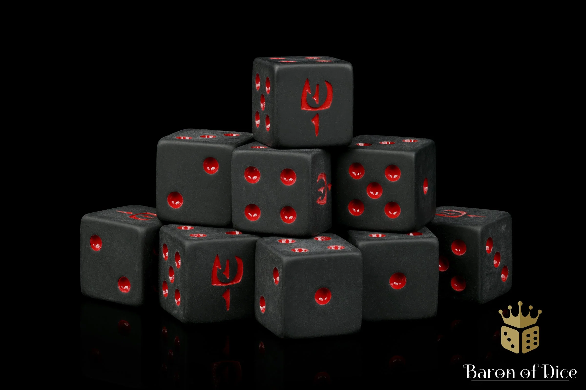 Shadow Land, Square 16Mm Dice - Image 4
