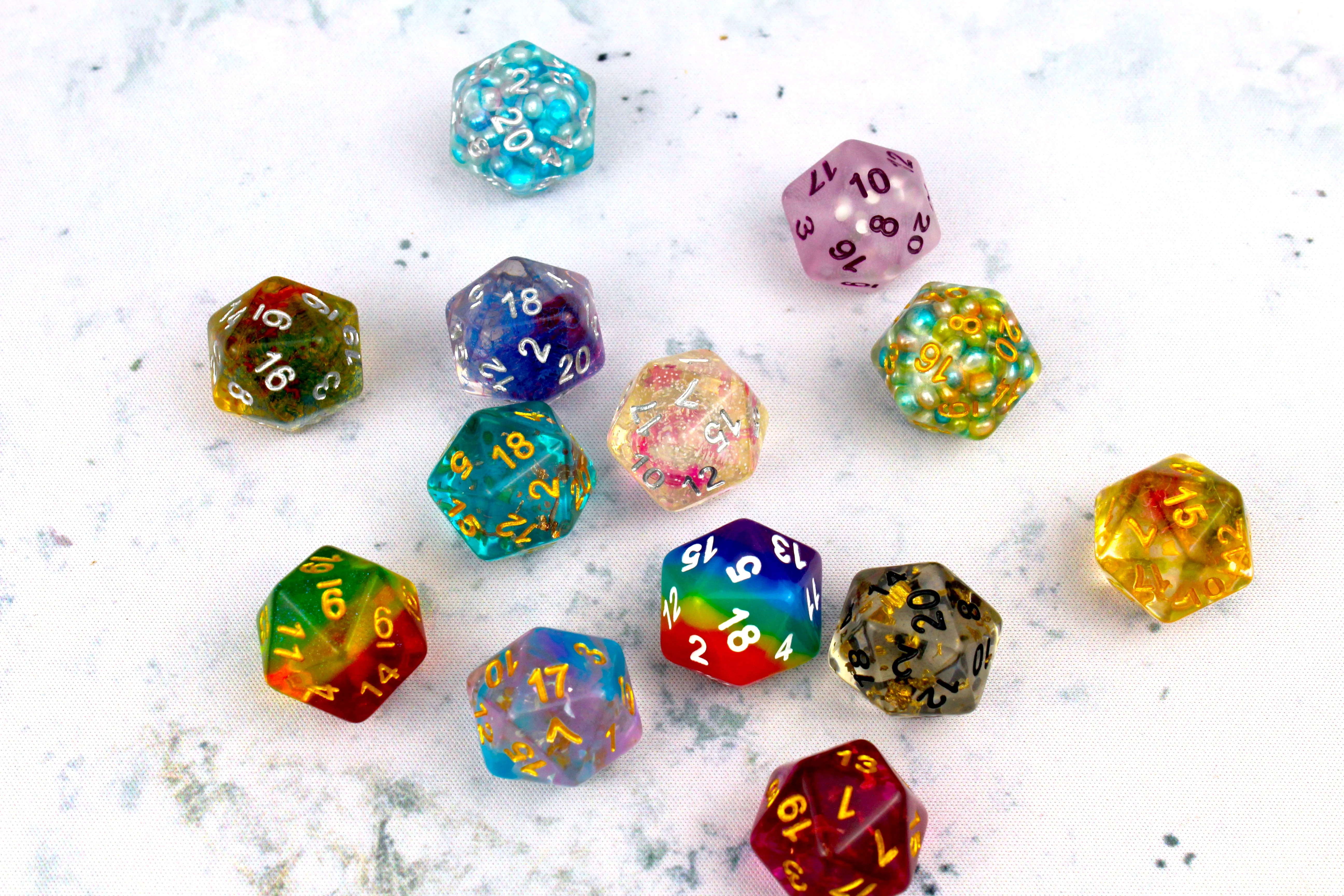 Single D20, Polyhedral Die - Image 2
