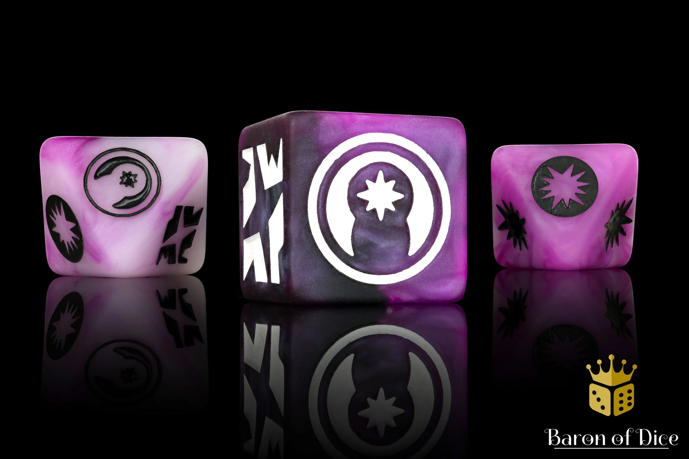 Skirmish, Good Karma - Purple, Dice Set - Image 4