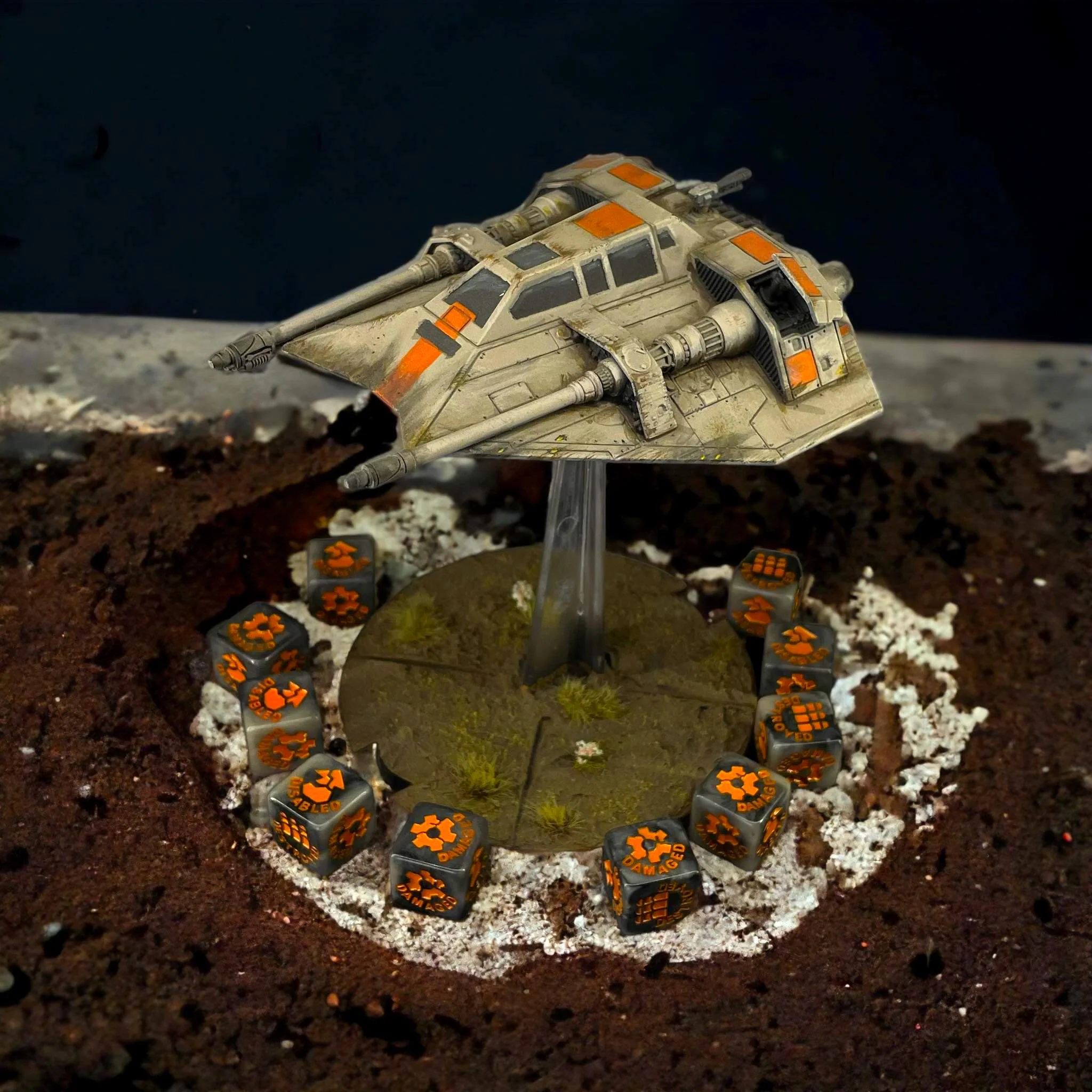Smoke Vehicle Damage, Legion Compatible Dice - Image 2