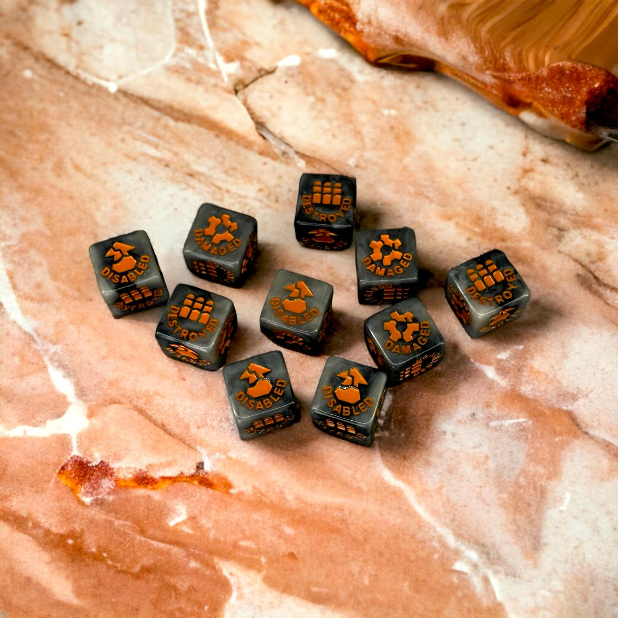 Smoke Vehicle Damage, Legion Compatible Dice - Image 7