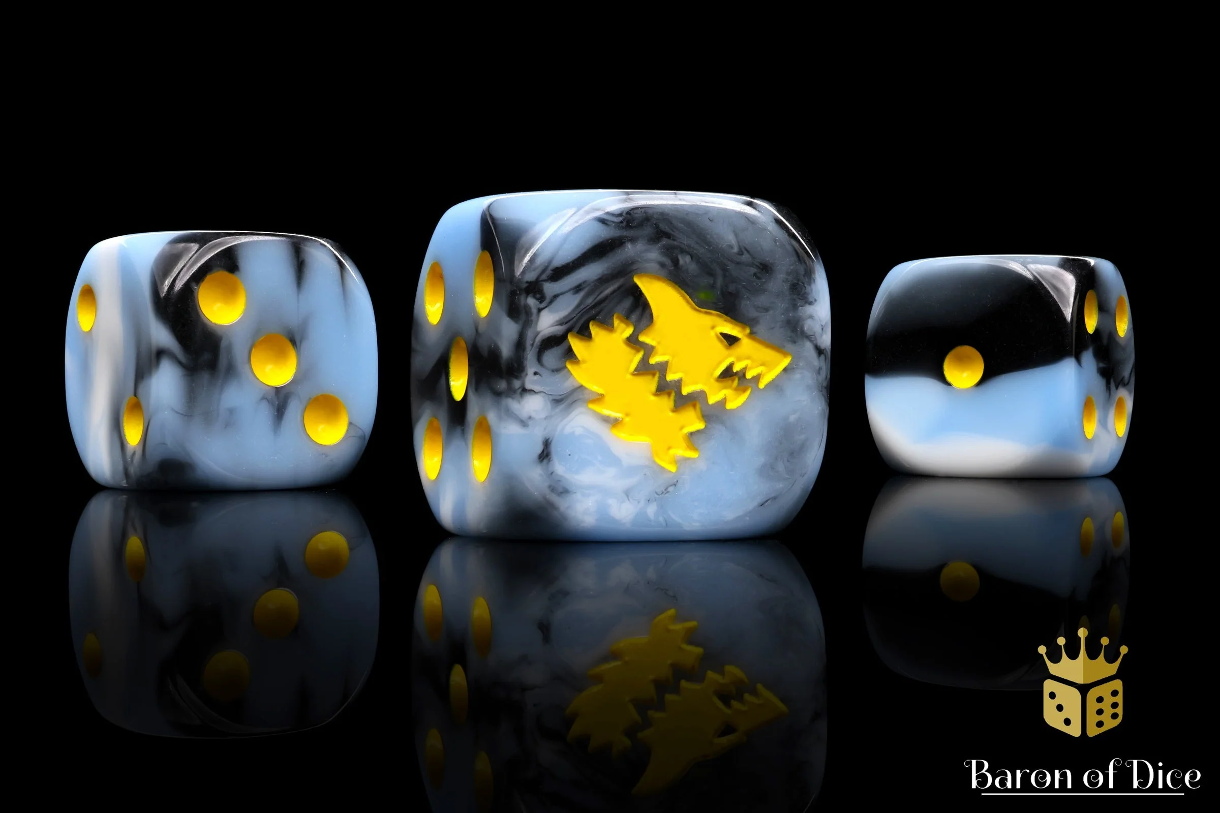 Snow Direwolf, Dice - Image 4
