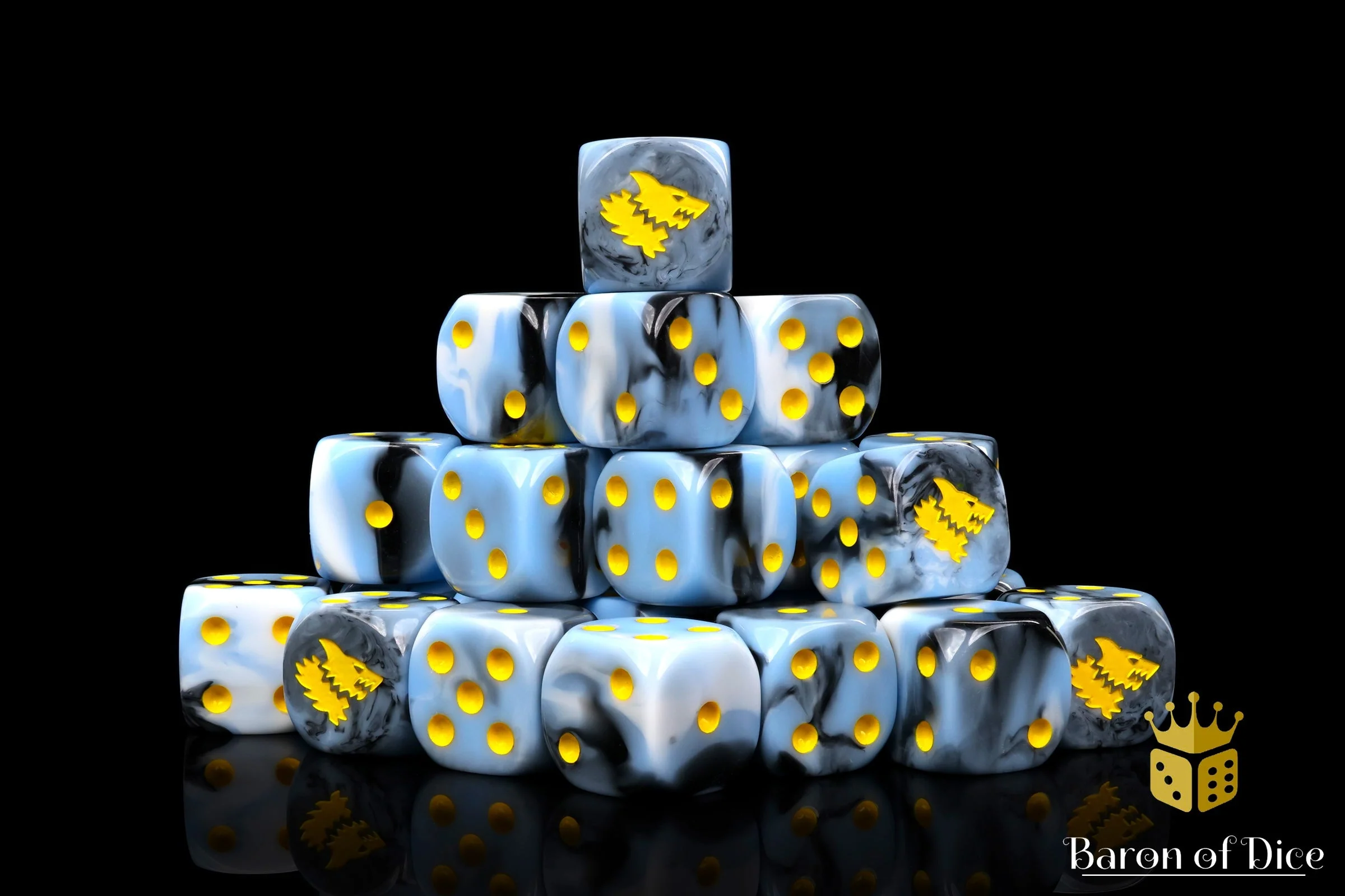 Snow Direwolf, Dice - Image 6