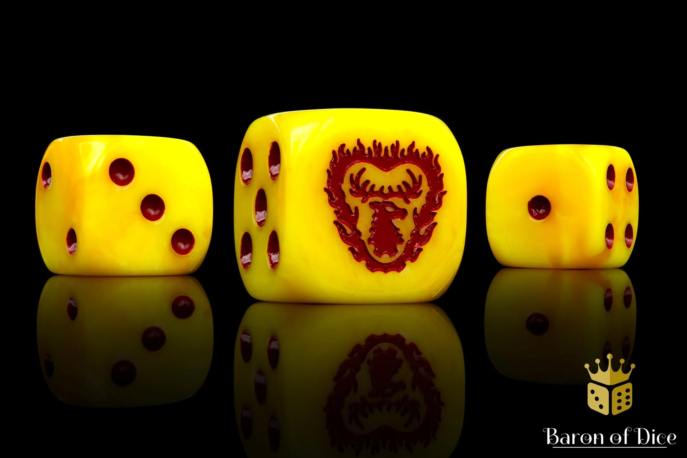 Stag On Fire 16Mm Dice - Image 4