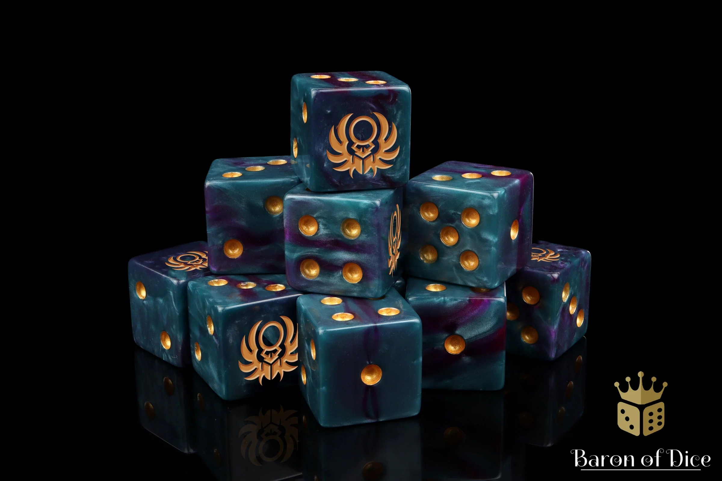 Sun Scarab, Infinity, Dice - Image 8