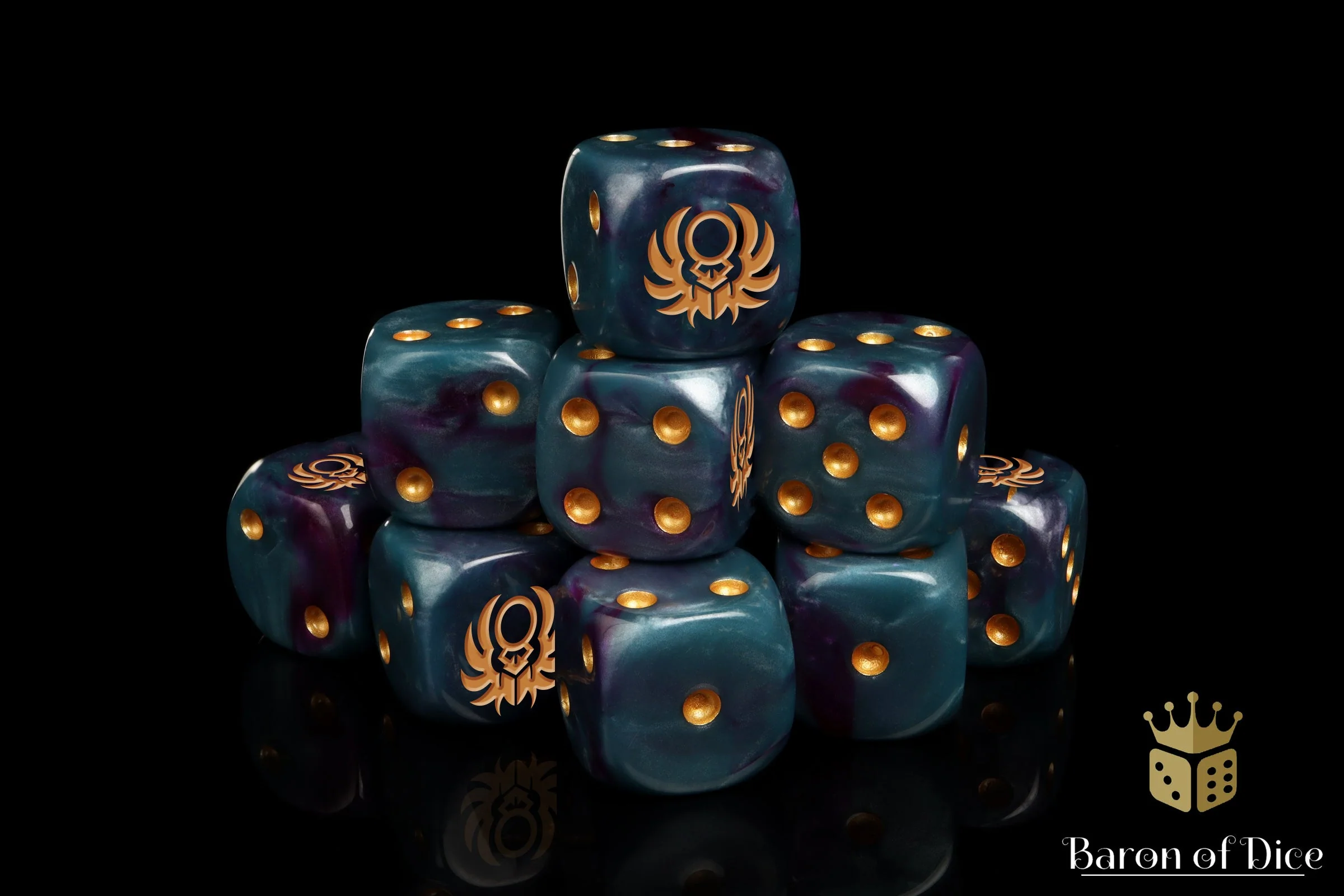 Sun Scarab, Infinity, Dice - Image 9
