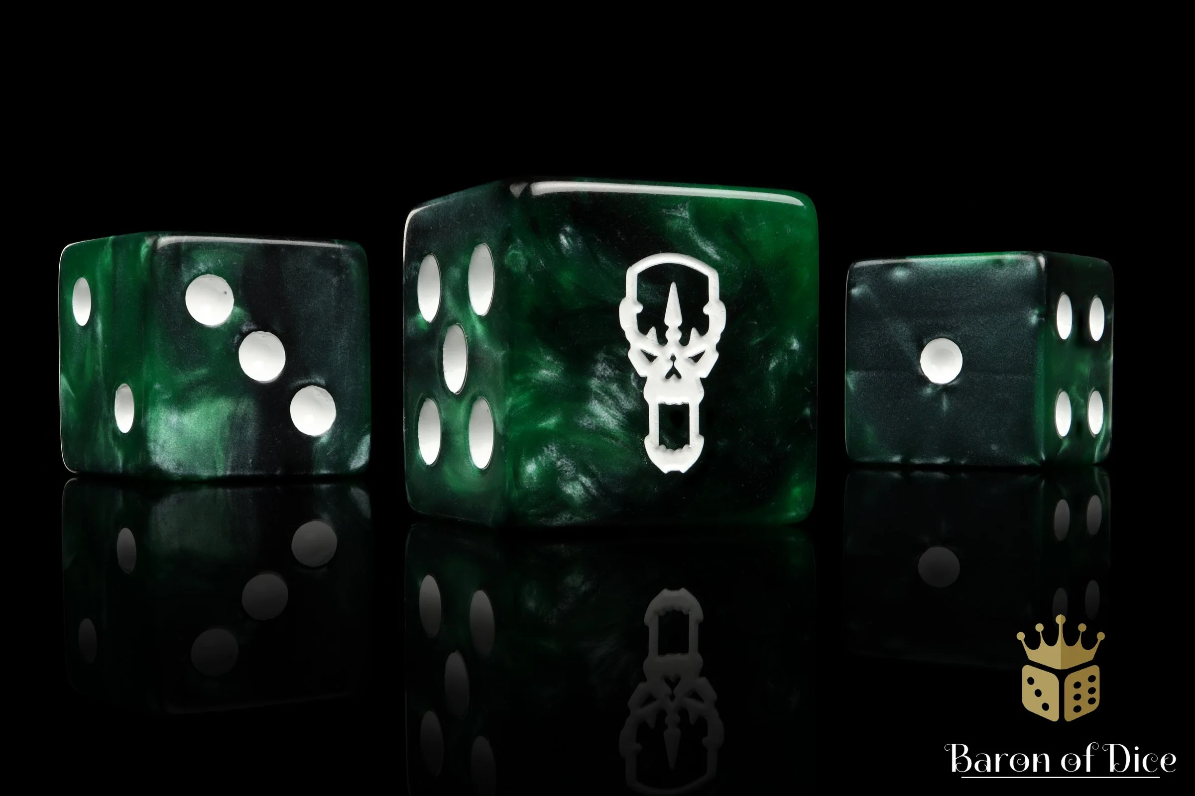 Tainted Knight, Green, Dice - Image 4