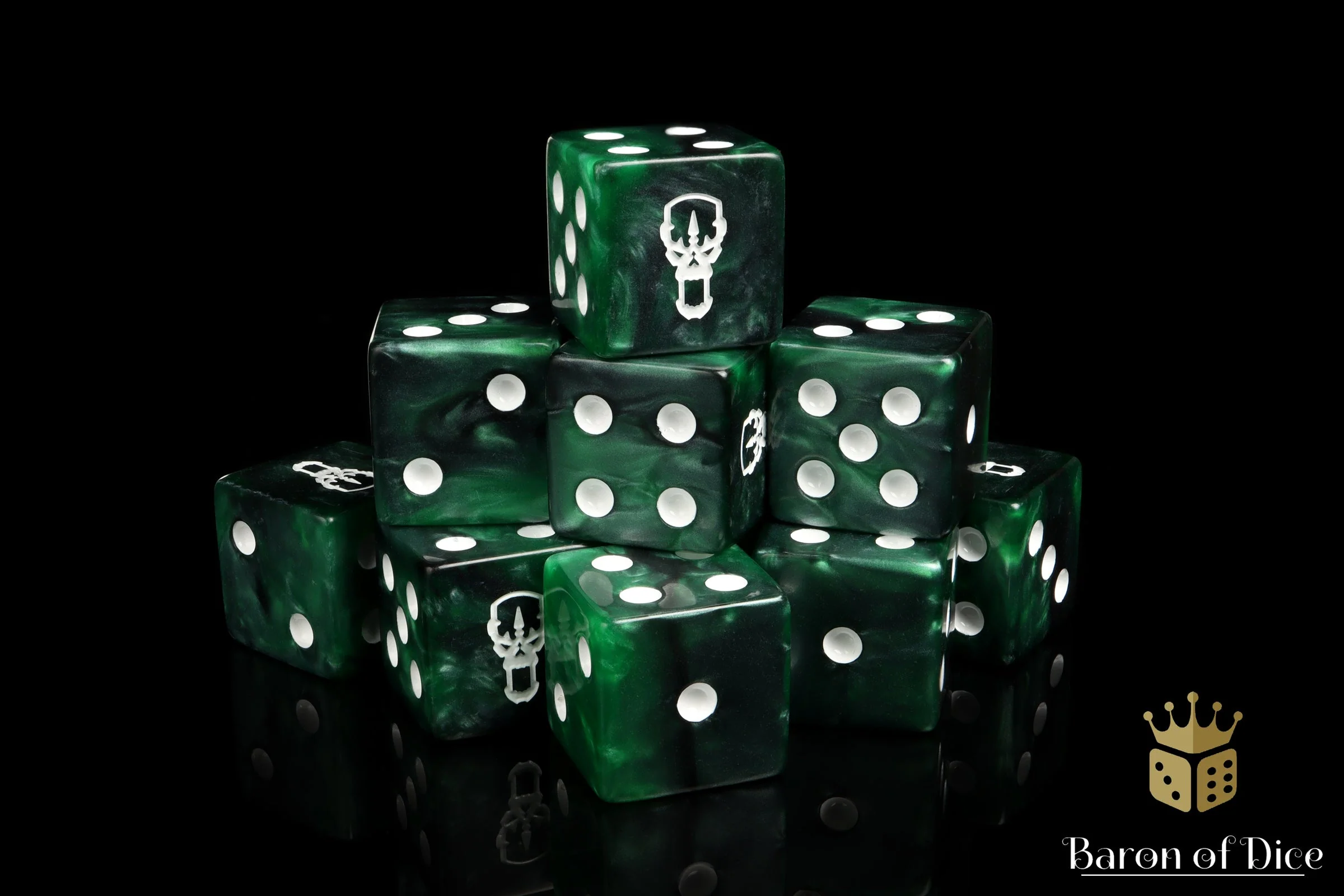 Tainted Knight, Green, Dice - Image 6