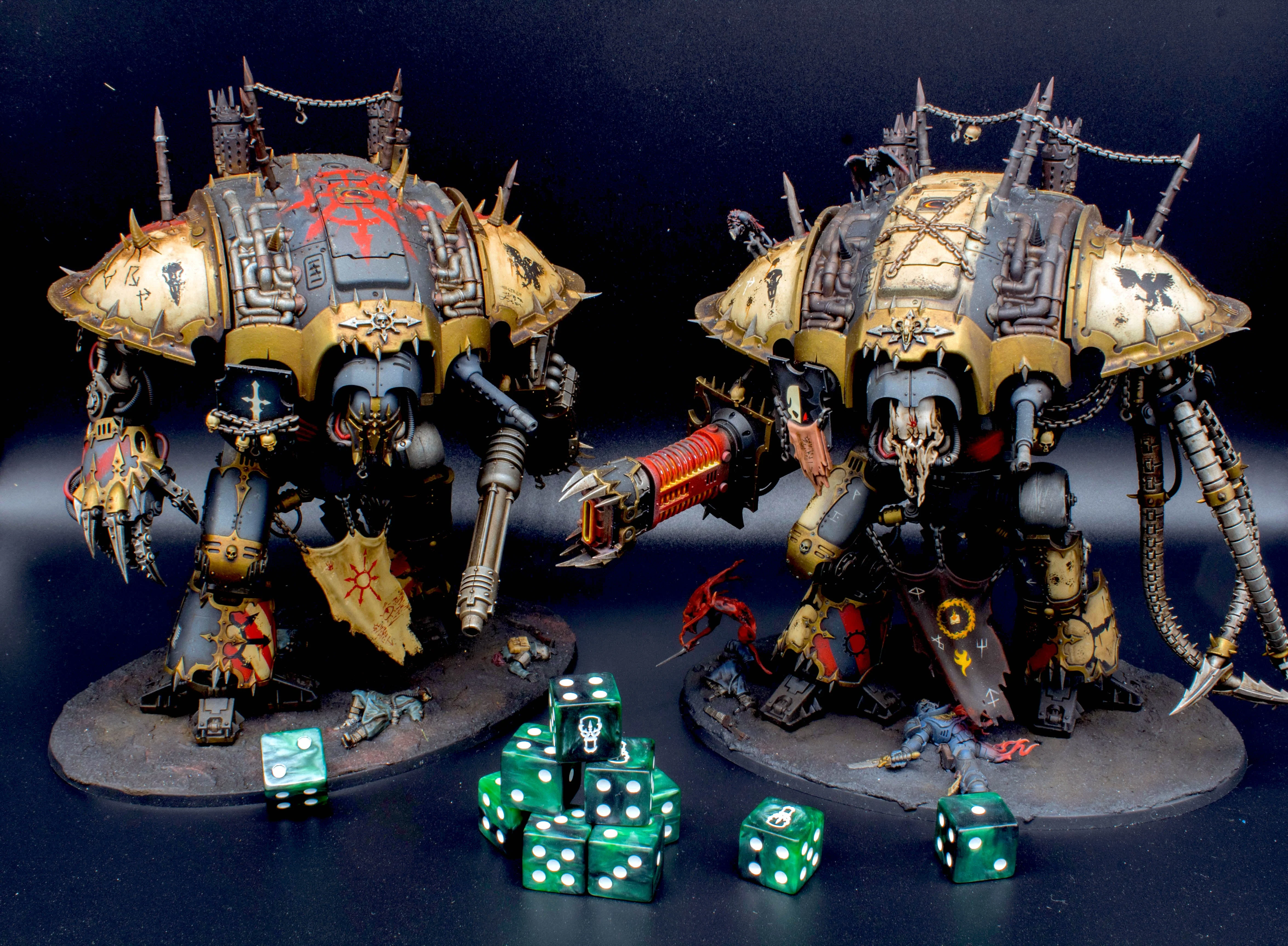 Tainted Knight, Green, Dice - Image 8