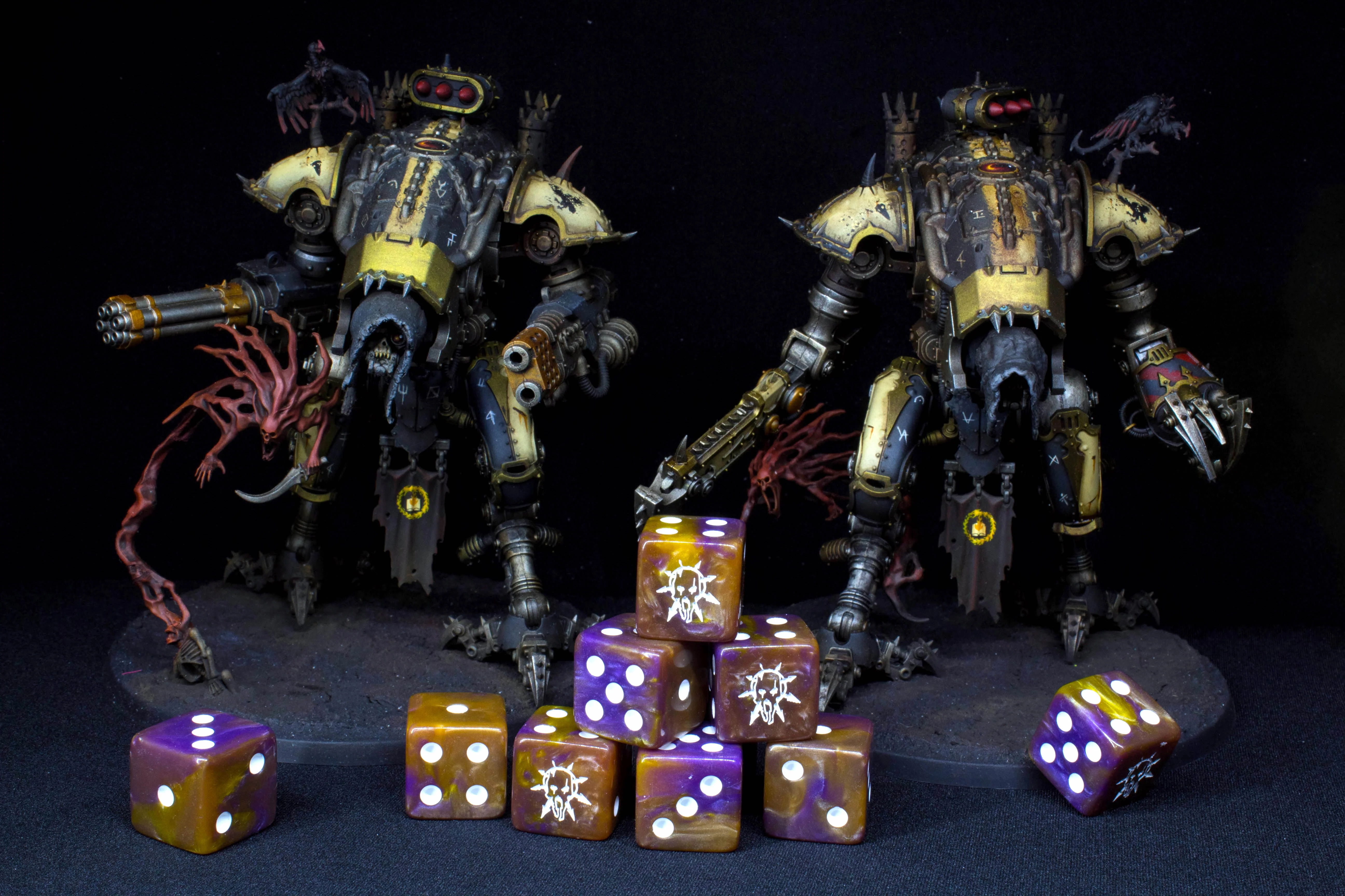 Tainted Knight, Purple 16Mm Dice - Image 4