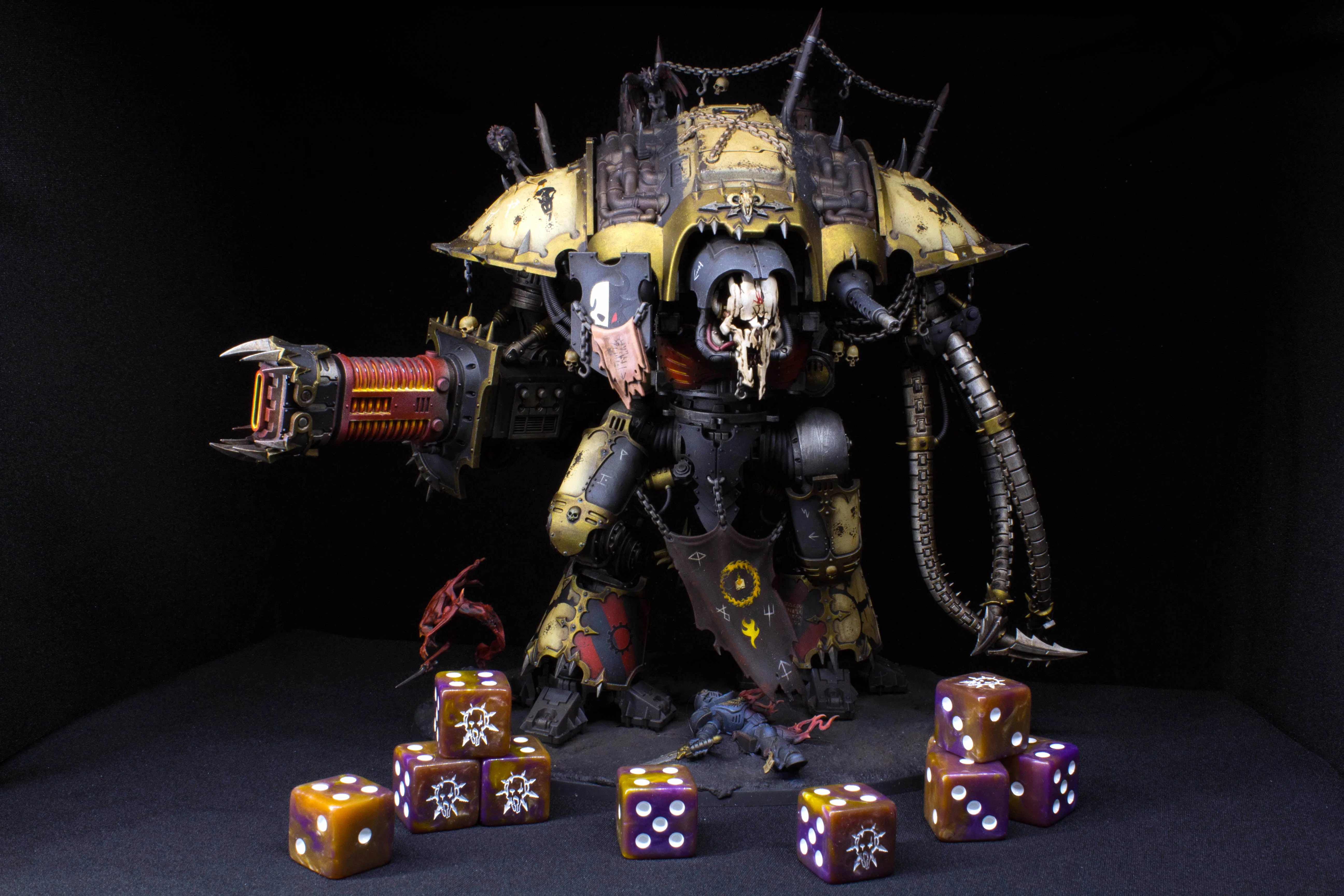 Tainted Knight, Purple 16Mm Dice - Image 7