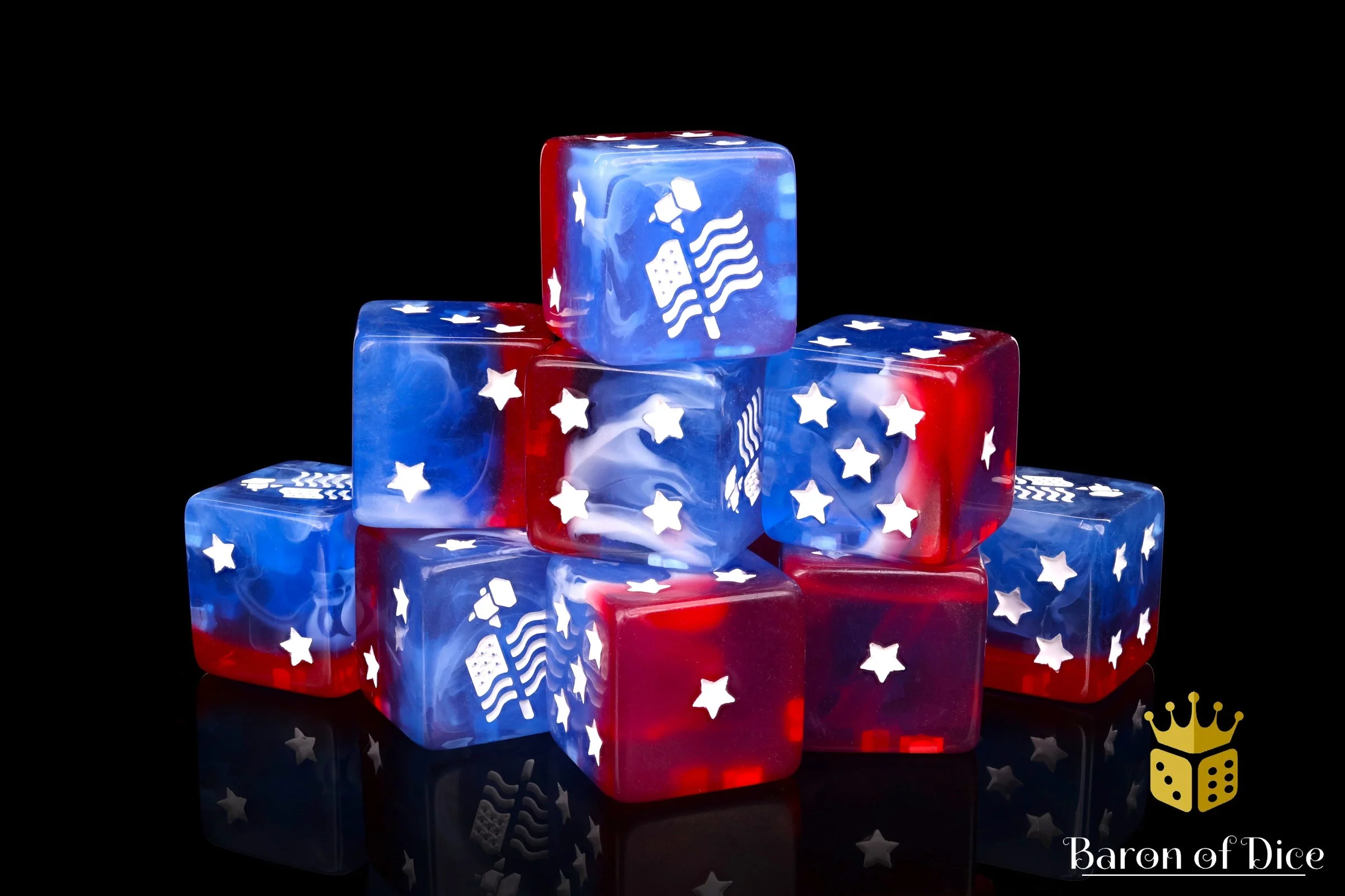 Team Usa'S Official 2024 Aos Worlds 16Mm  Dice - Image 5