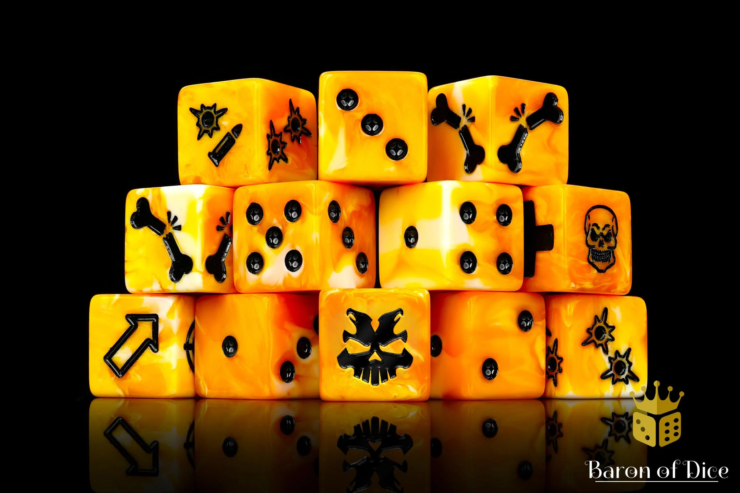 Tiger Stripe, Skirmish Set, Dice - Image 3